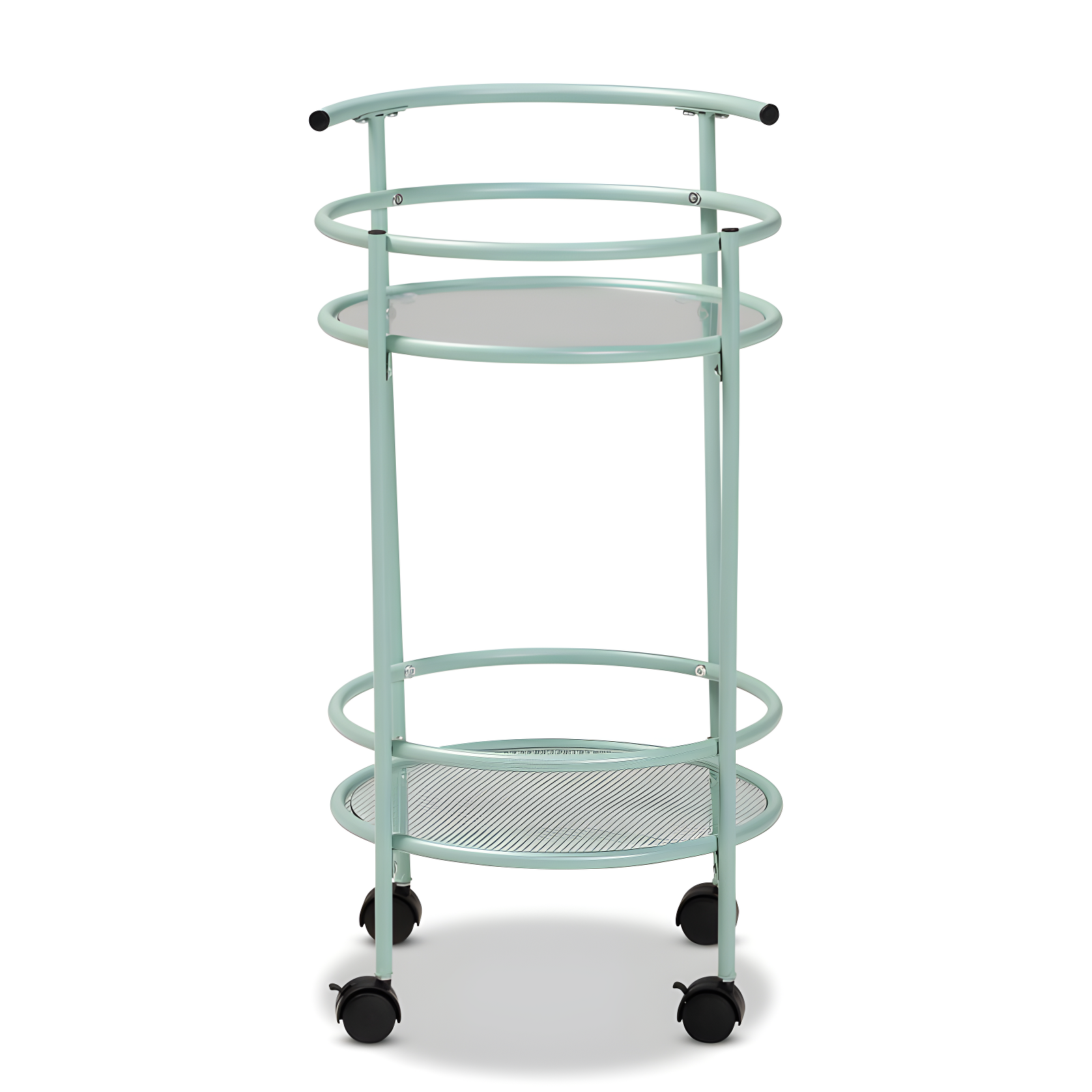 Ebern Designs Yaslynn Metal Bar Cart