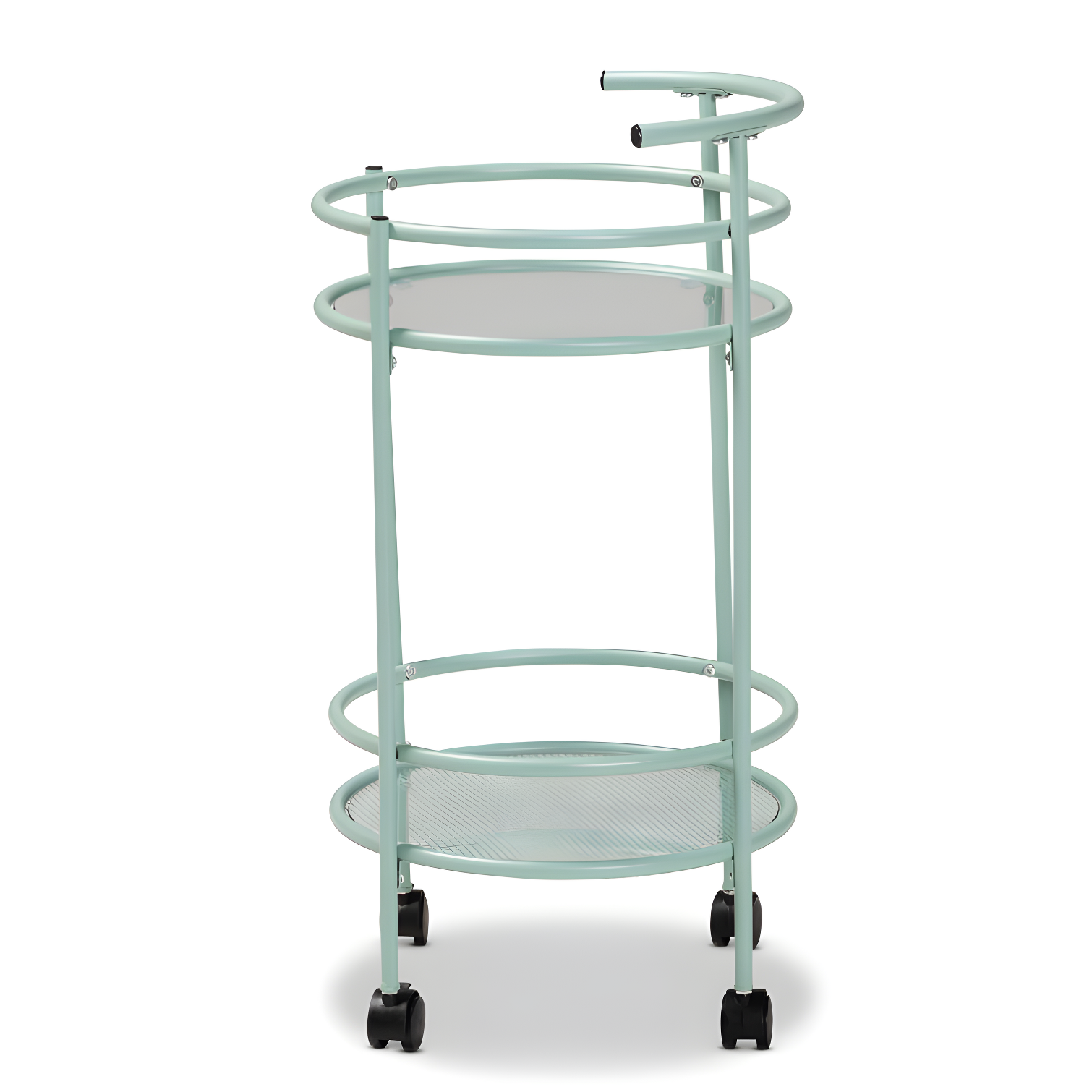 Ebern Designs Yaslynn Metal Bar Cart