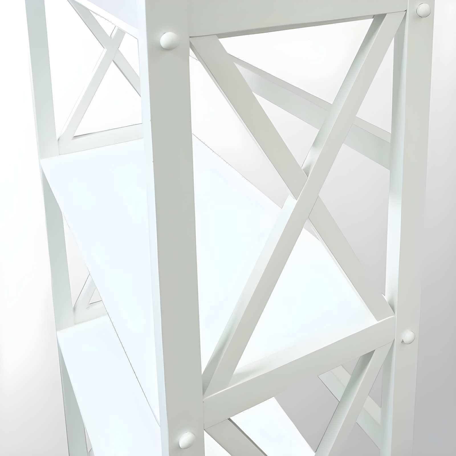 Ebern Designs Solid Wood Etagere Bookcase