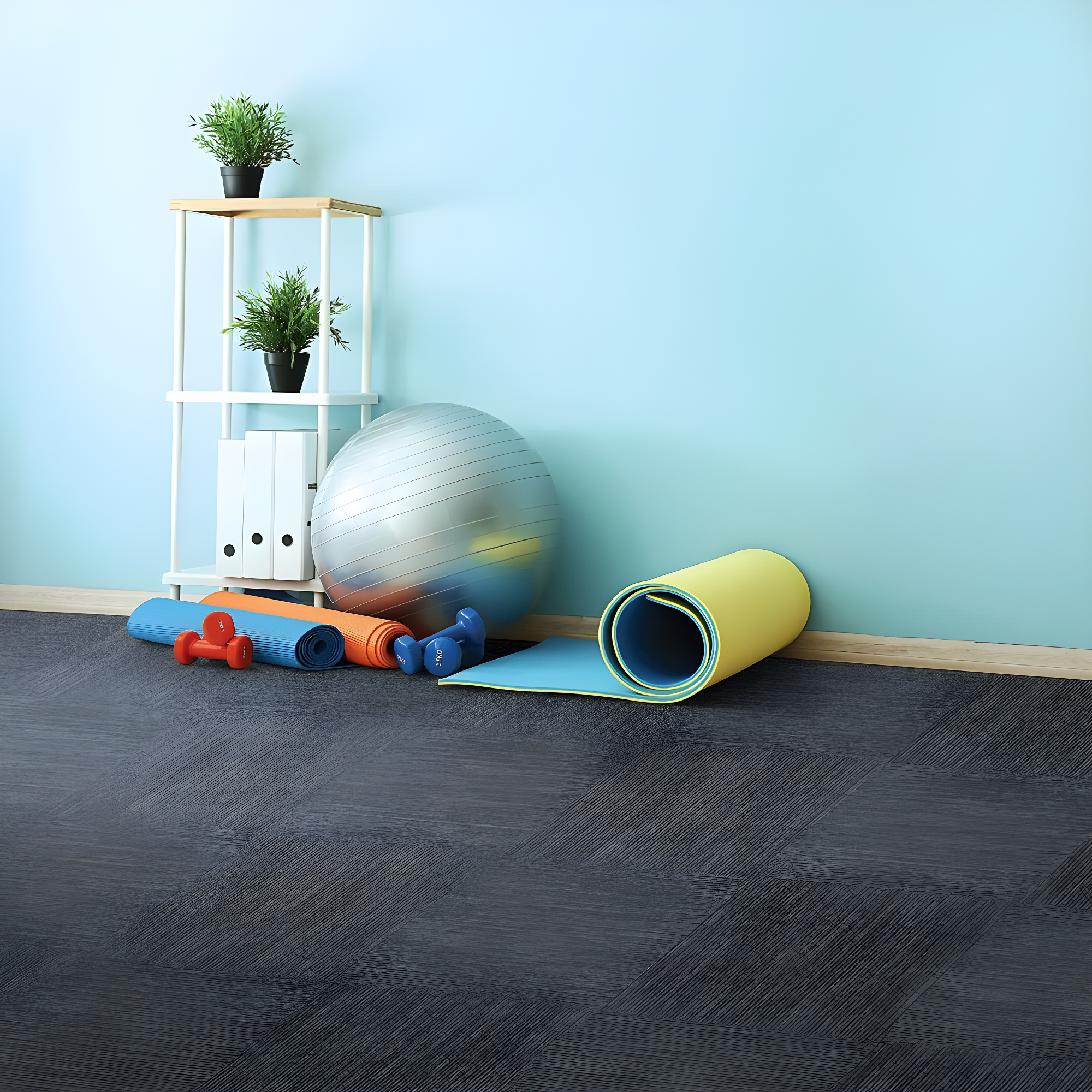Mohawk Elite 24" x 24" Nylon Fiber Carpet Tiles (96 sqft per carton-24 Tiles)