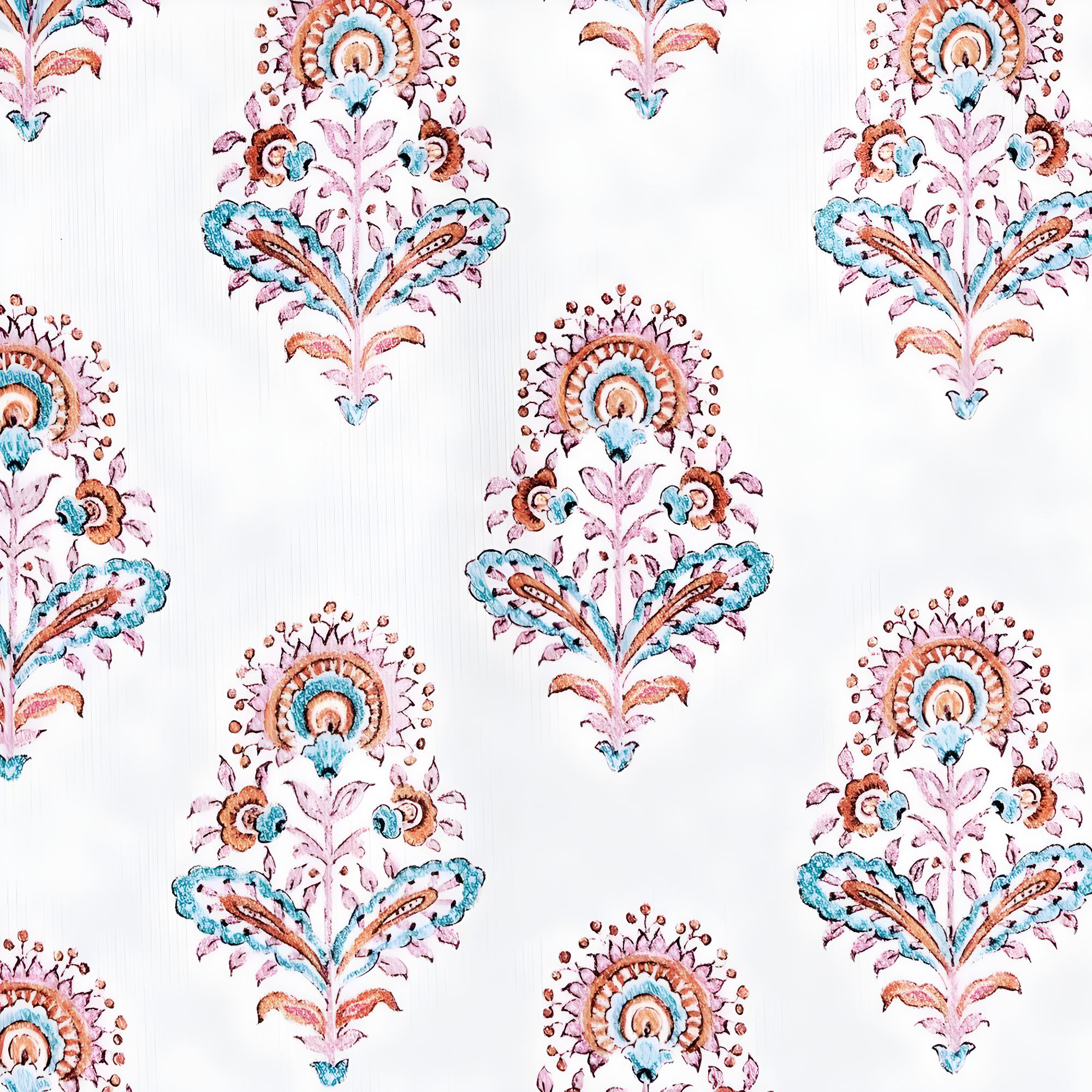 40"x84" No. 918 Light Filtering Semi-Sheer Avie Global Medallion Grommet Curtain Panel Apricot Orange: Modern Decor