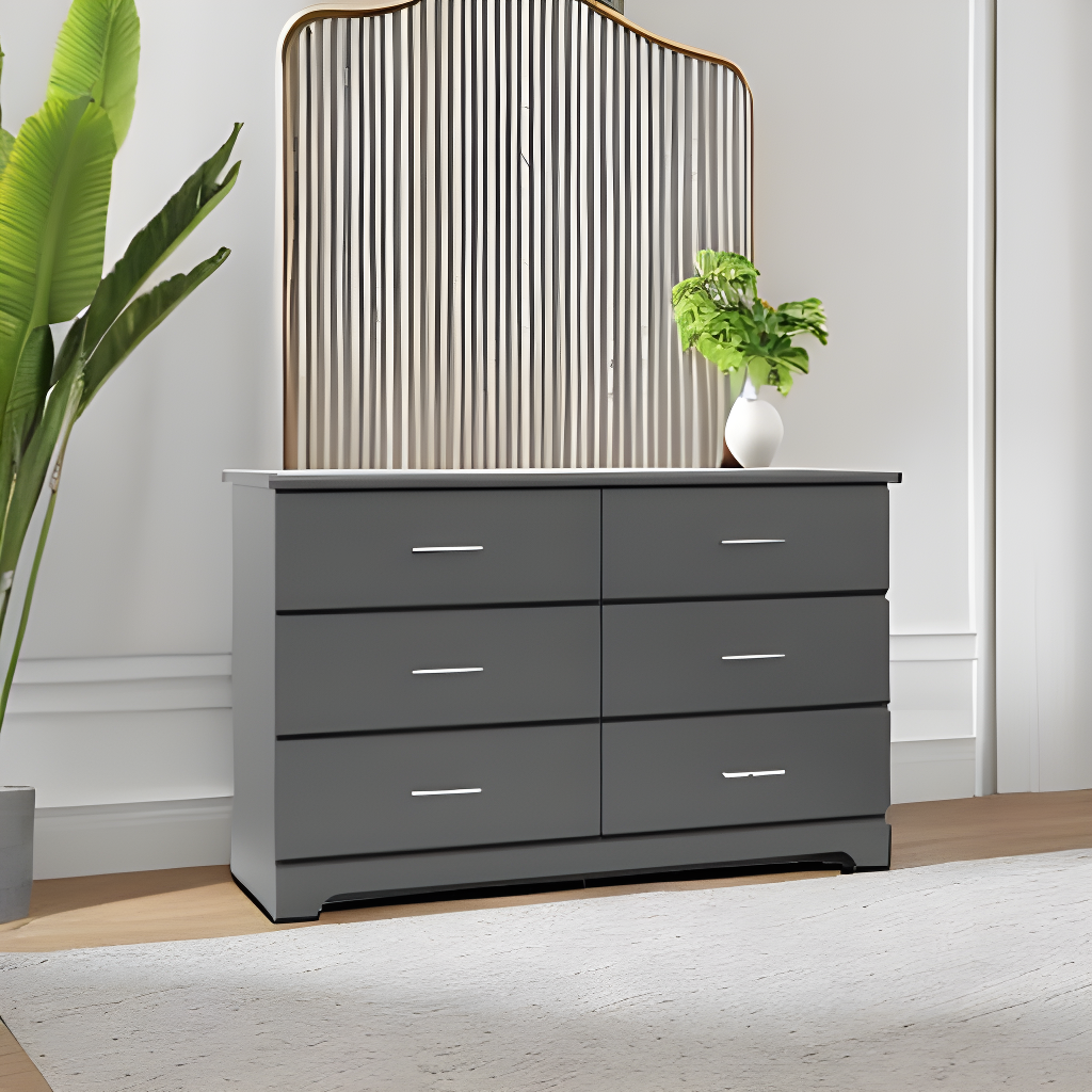 Brookside 6 Drawer Double Dresser