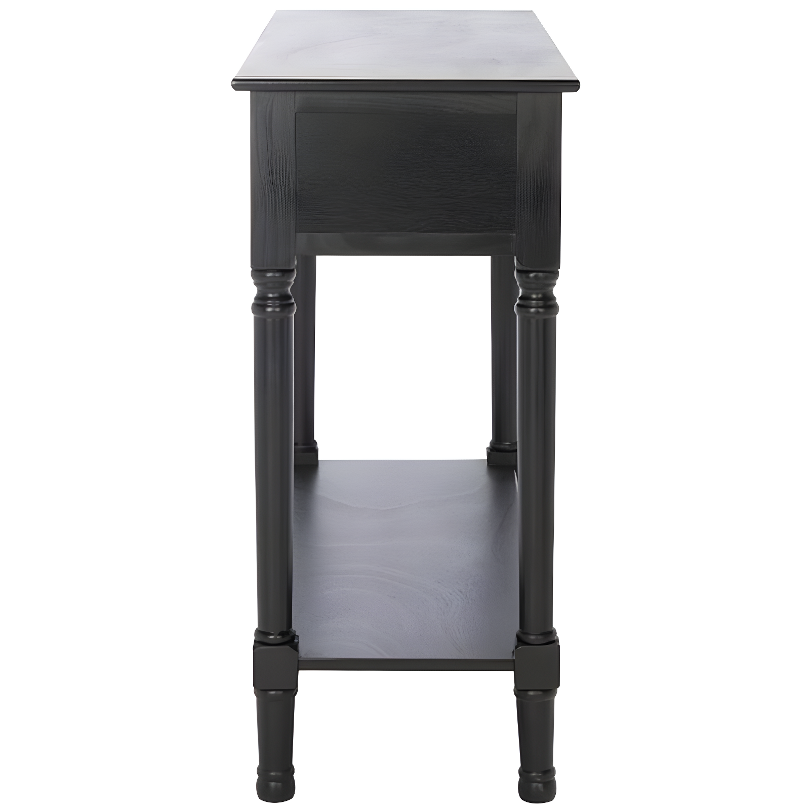 Landers 2 Drawer Console Table - CNS5710B - Black - Safavieh