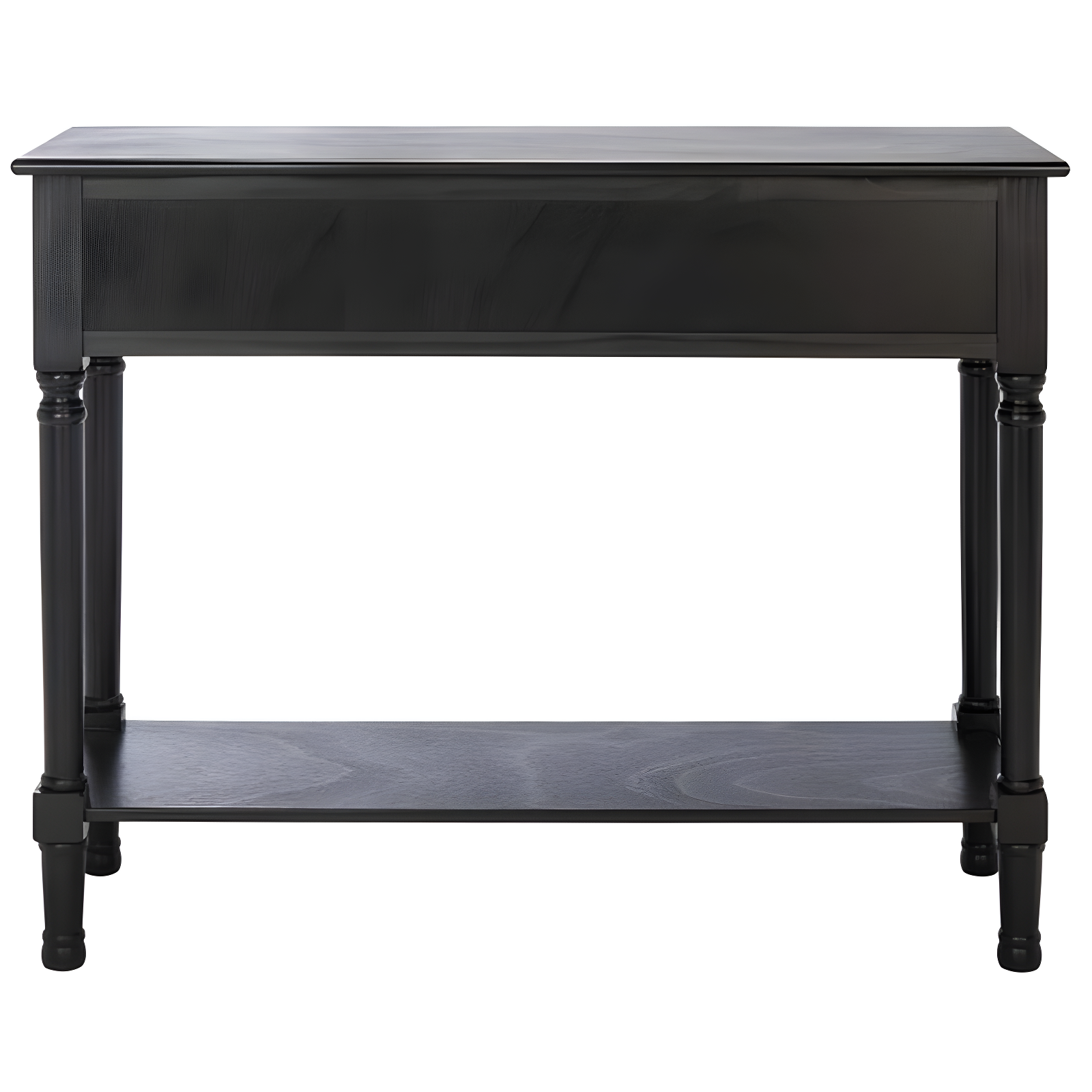 Landers 2 Drawer Console Table - CNS5710B - Black - Safavieh
