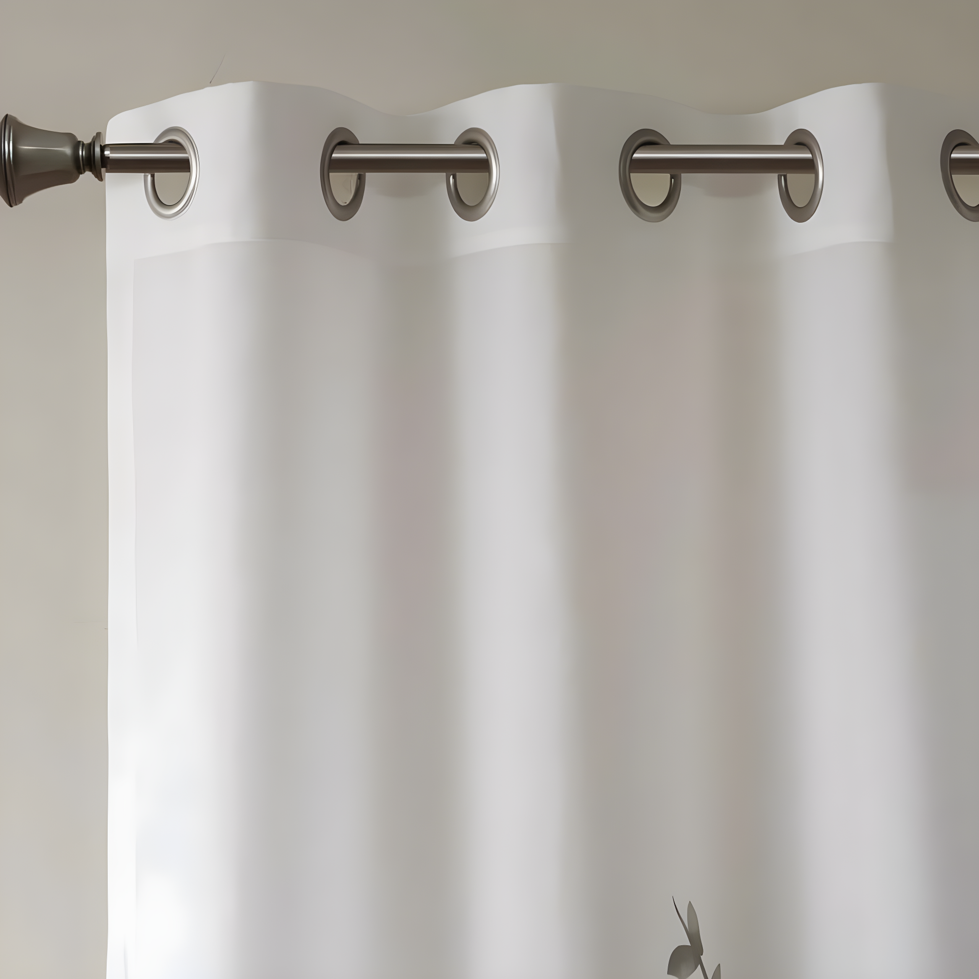 Cecily Burnout Printed Curtain Panel Pair (Set of 2)