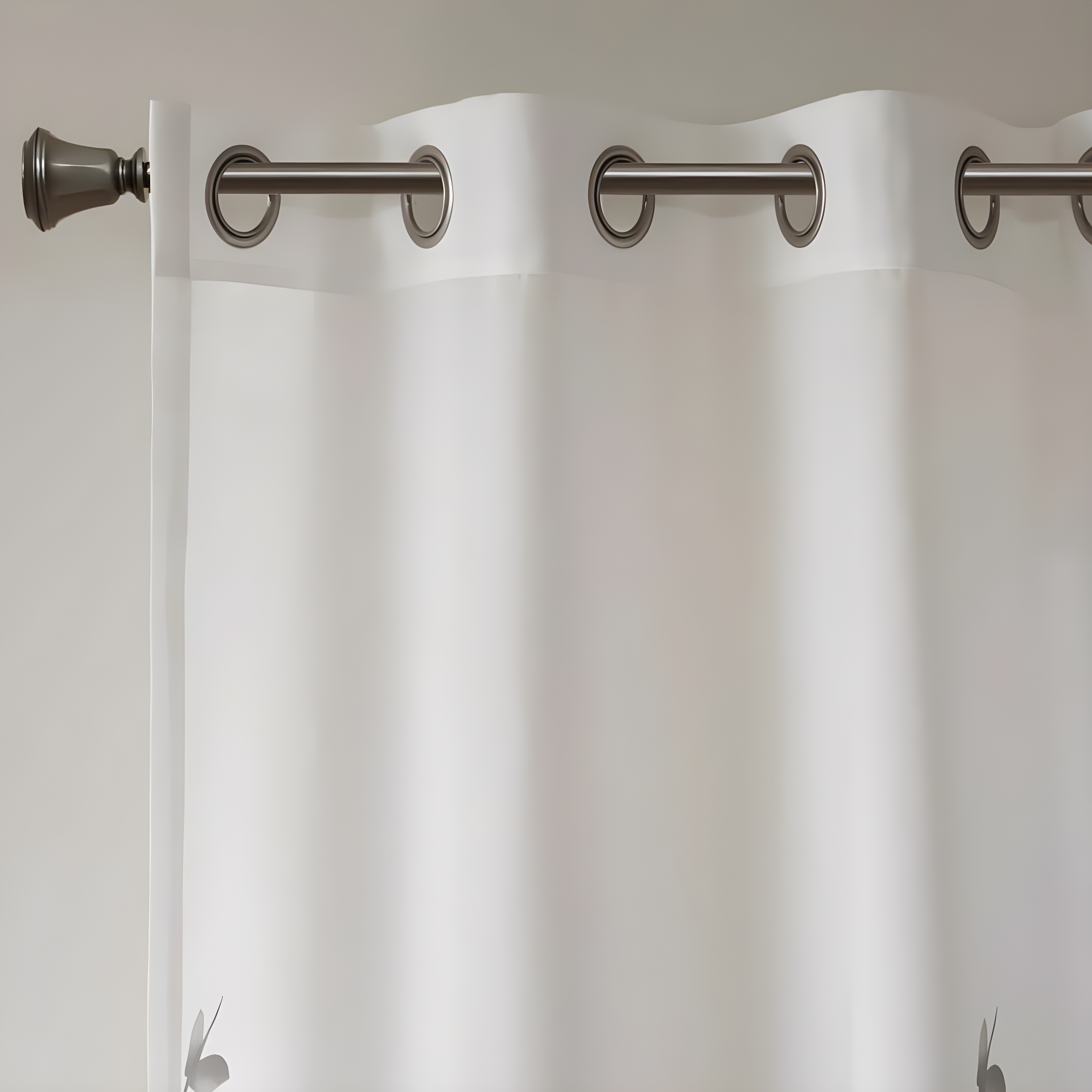 Cecily Burnout Printed Curtain Panel Pair (Set of 2)