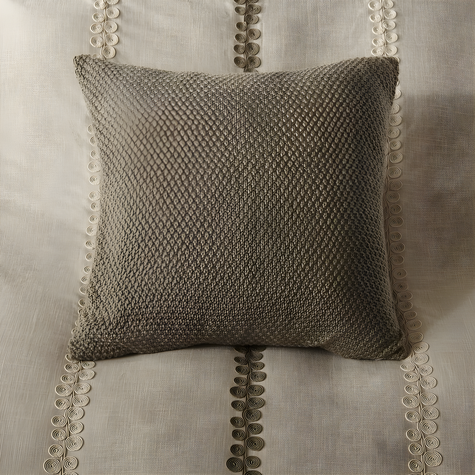 Madison Park Signature Shades of Grey Textured Comforter Set