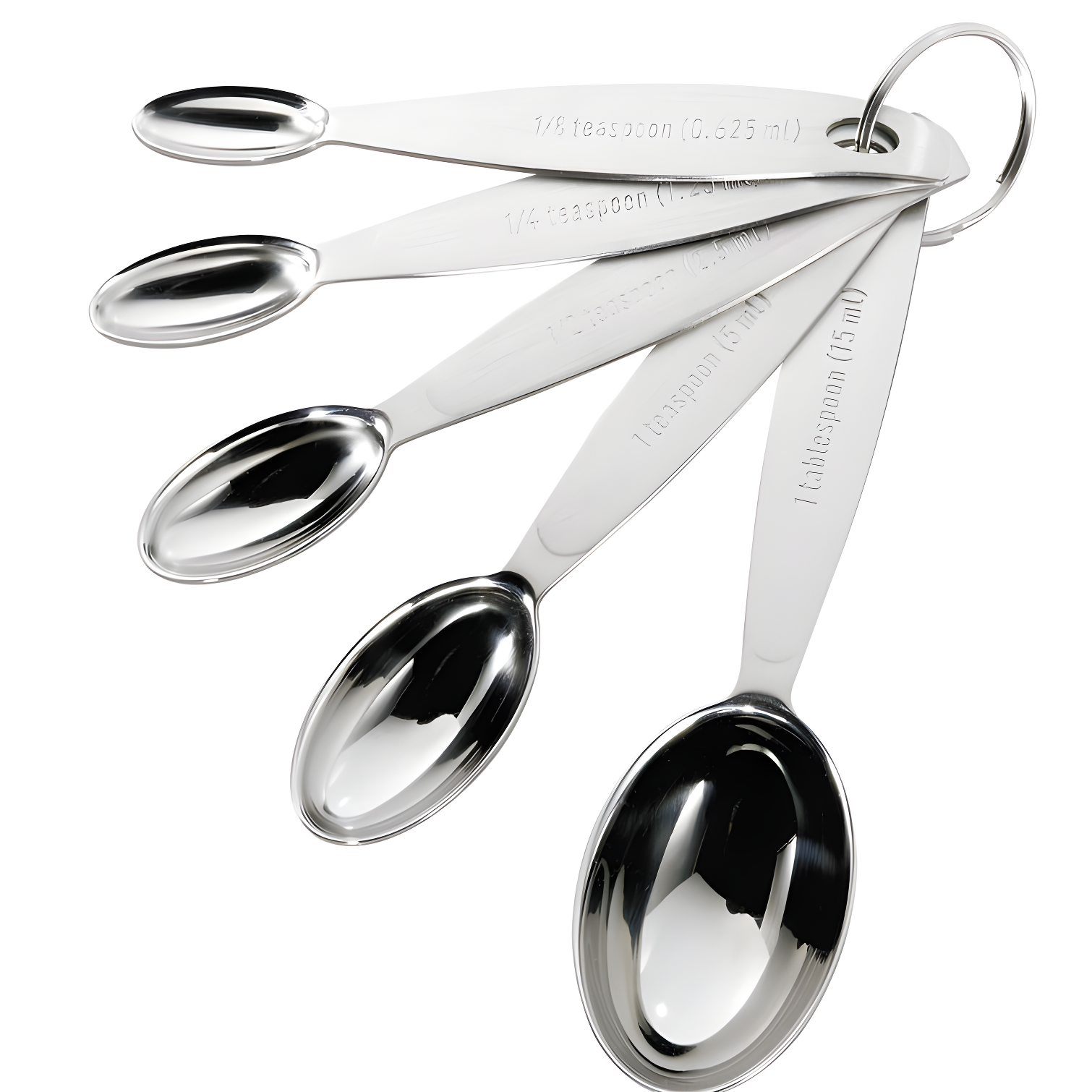 Cuisipro Cuisipro 5 -Piece Stainless Steel Measuring Spoon Set (Set of 5)