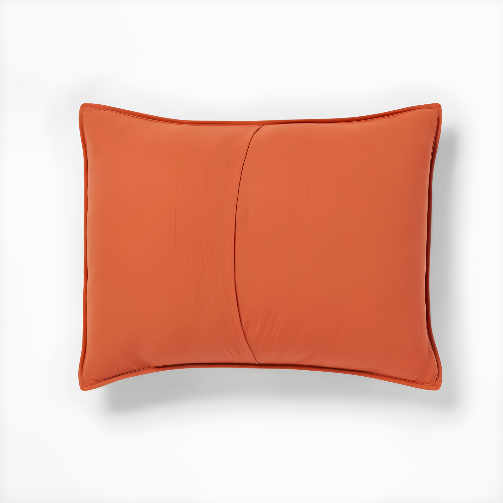 Standard Lofty Velvet Quilt Sham Terracotta/Bronze - Threshold™: OEKO-TEX Certified, Polyester, Machine Washable