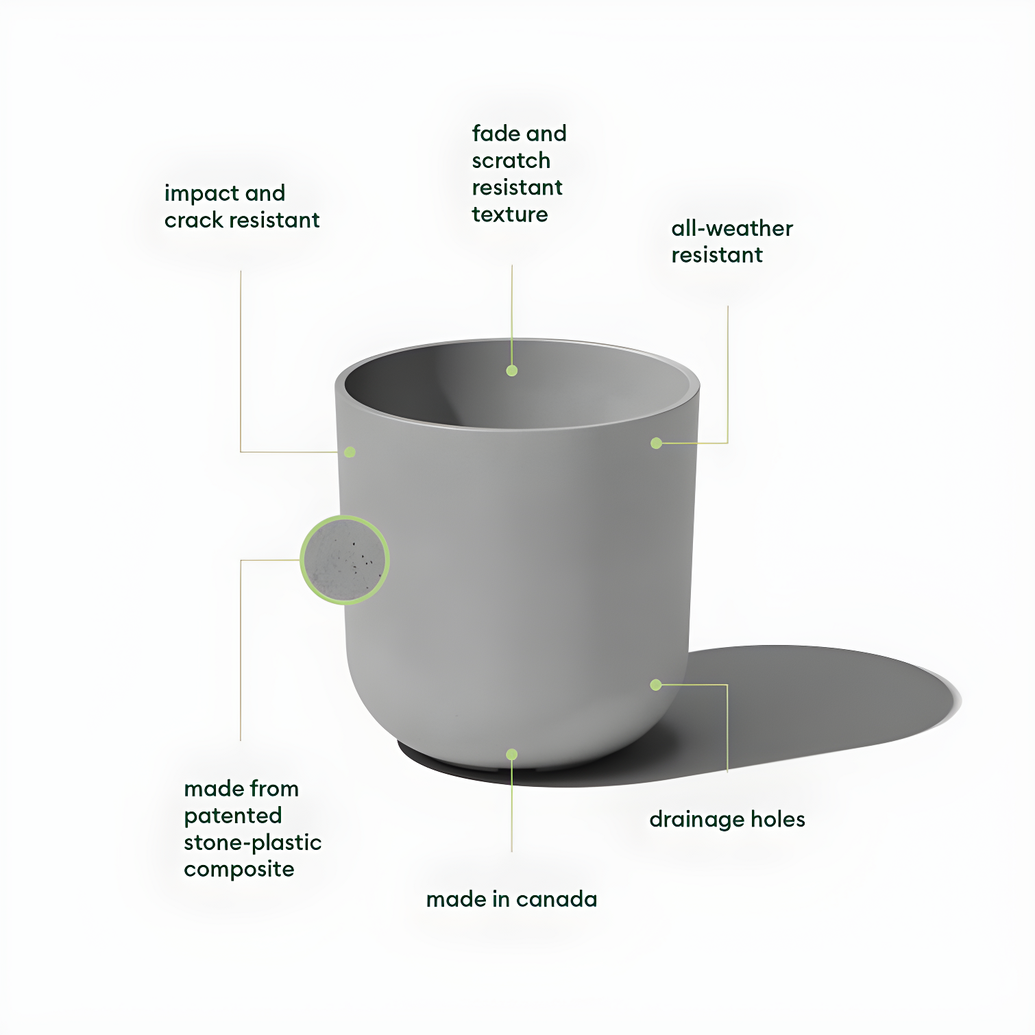 Mason Series Kona Planter
