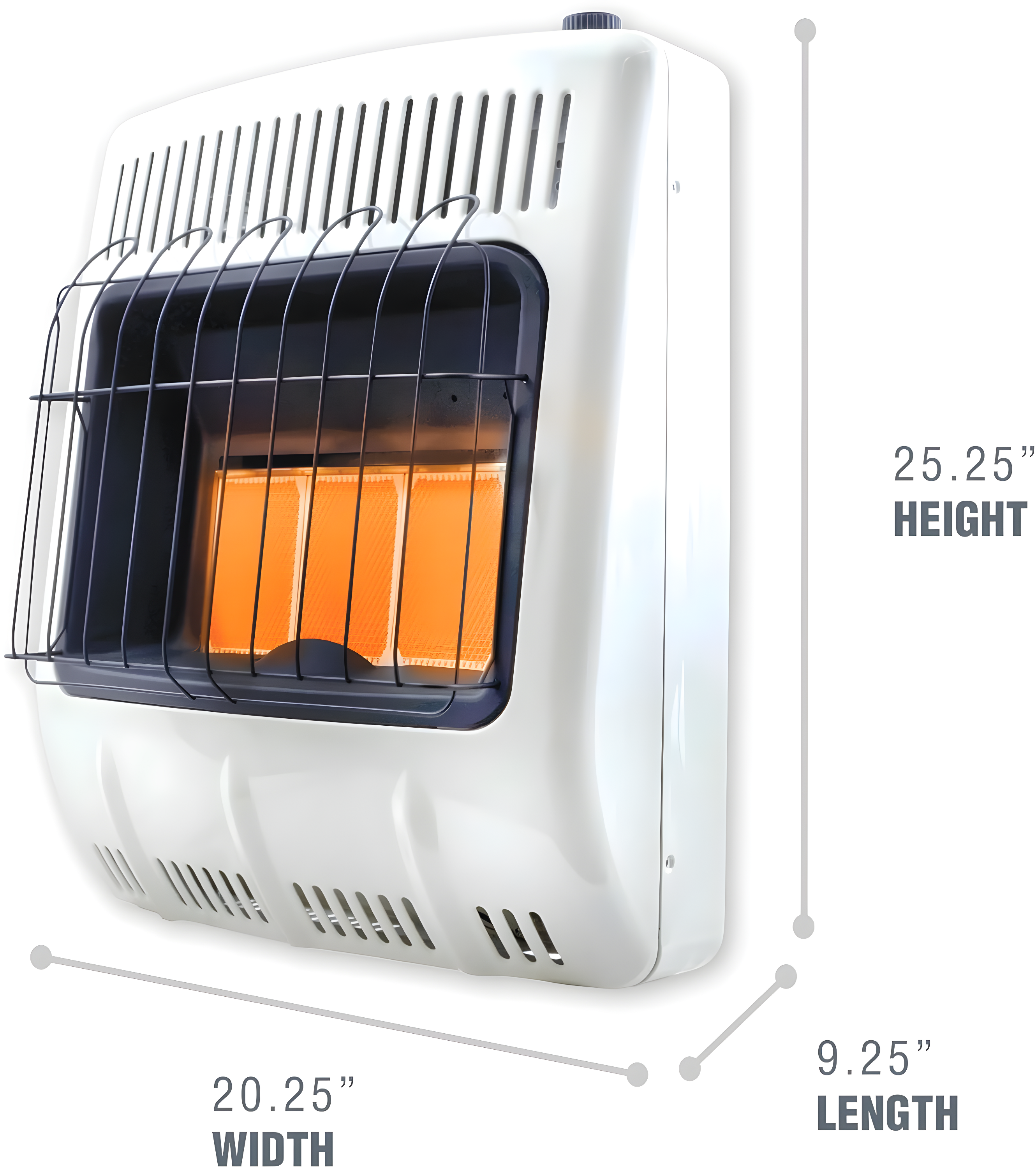 Mr. Heater Calentador de Propano Radiante sin Ventilación de 18,000 BTU