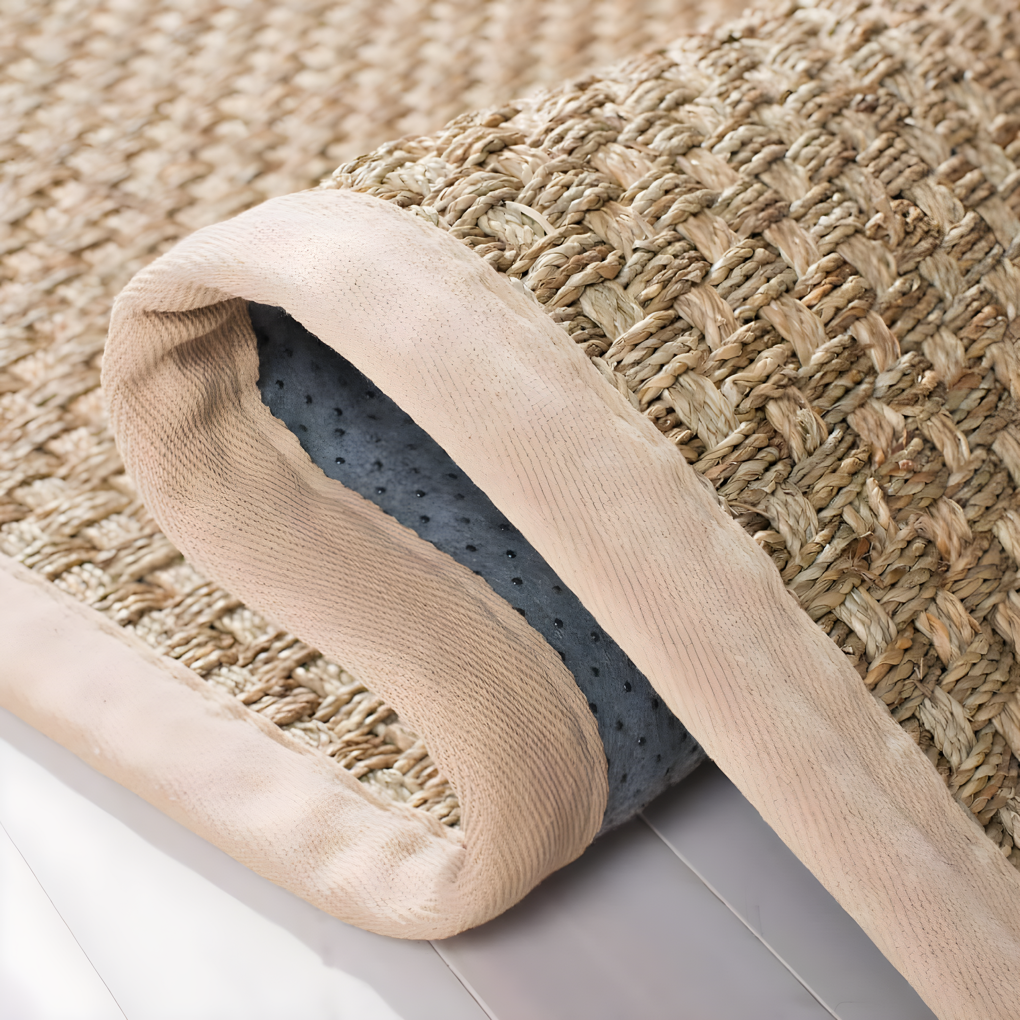 Natural Fiber NF114 Power Loomed Indoor Area Rug - Natural/Beige - 4'x6' - Safavieh.