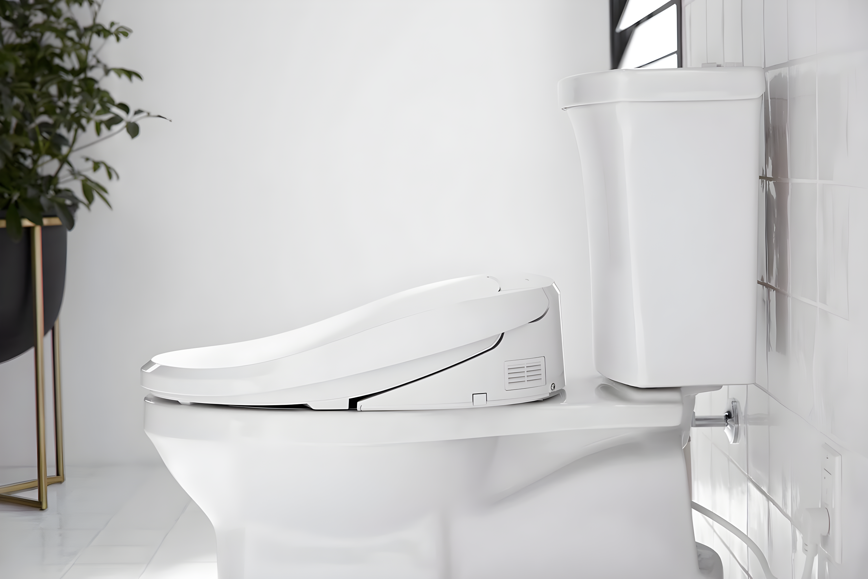 Purewash E580 Elongated Bidet Toilet Seat