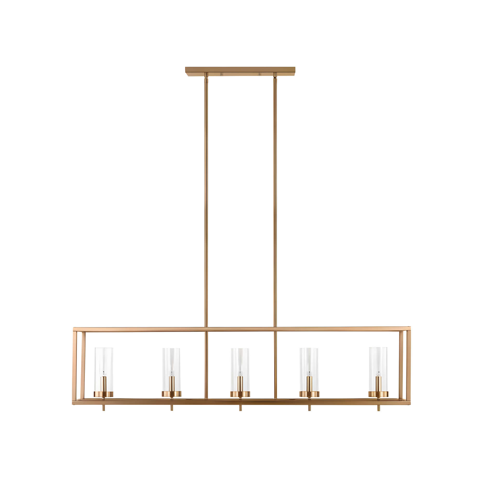 Sea Gull Lighting Generation Lighting 6690305-848 Zire - 5 Light Chandelier in Modern Style-11 Inches Tall and 9 Inches Wide, Choose Lamping Option: Lamping