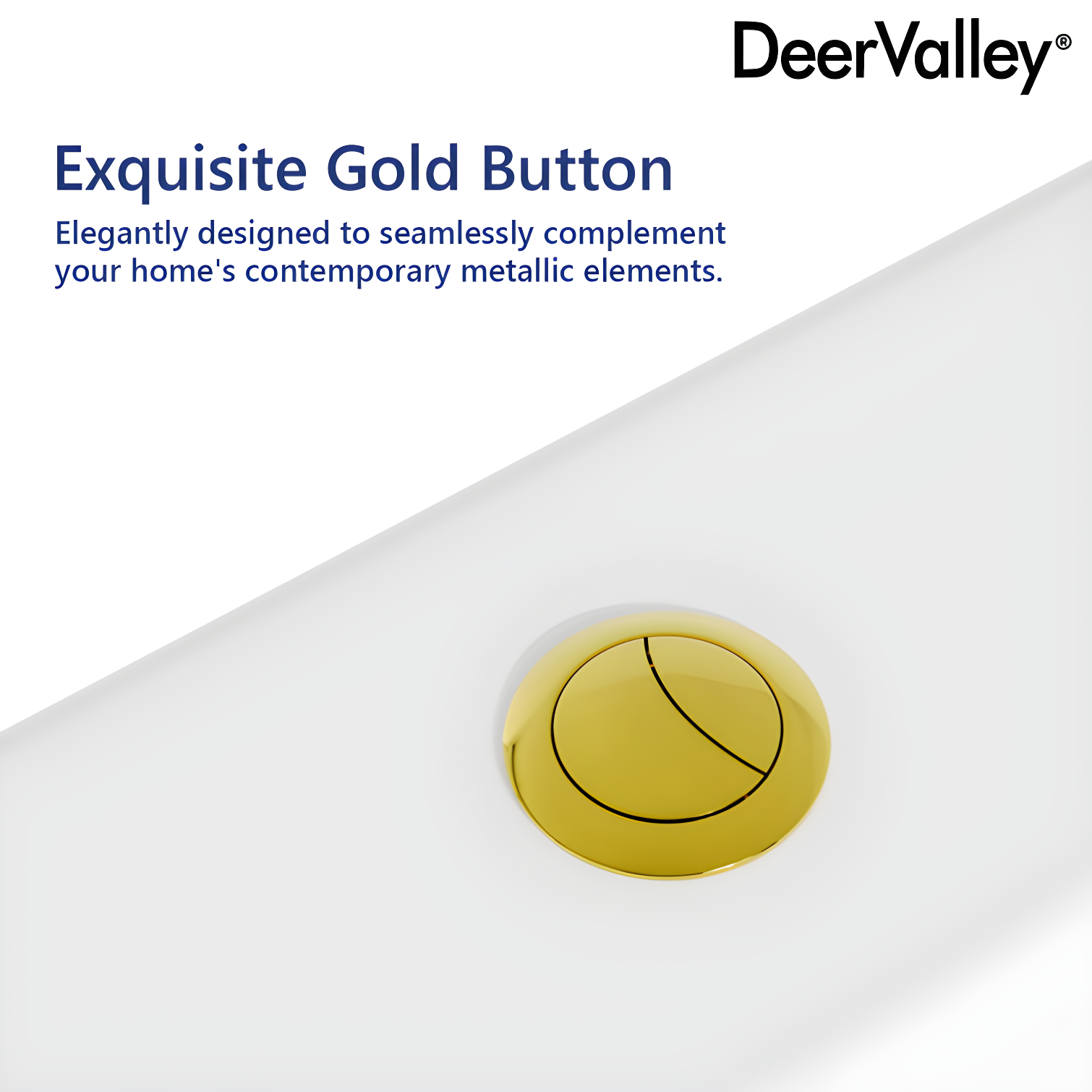 DeerValley Liberty Compact Toilets One-Piece Toilet With High-Efficiency Flush Round Toilet for Space-Saving Floor Mounted (Seat Included)