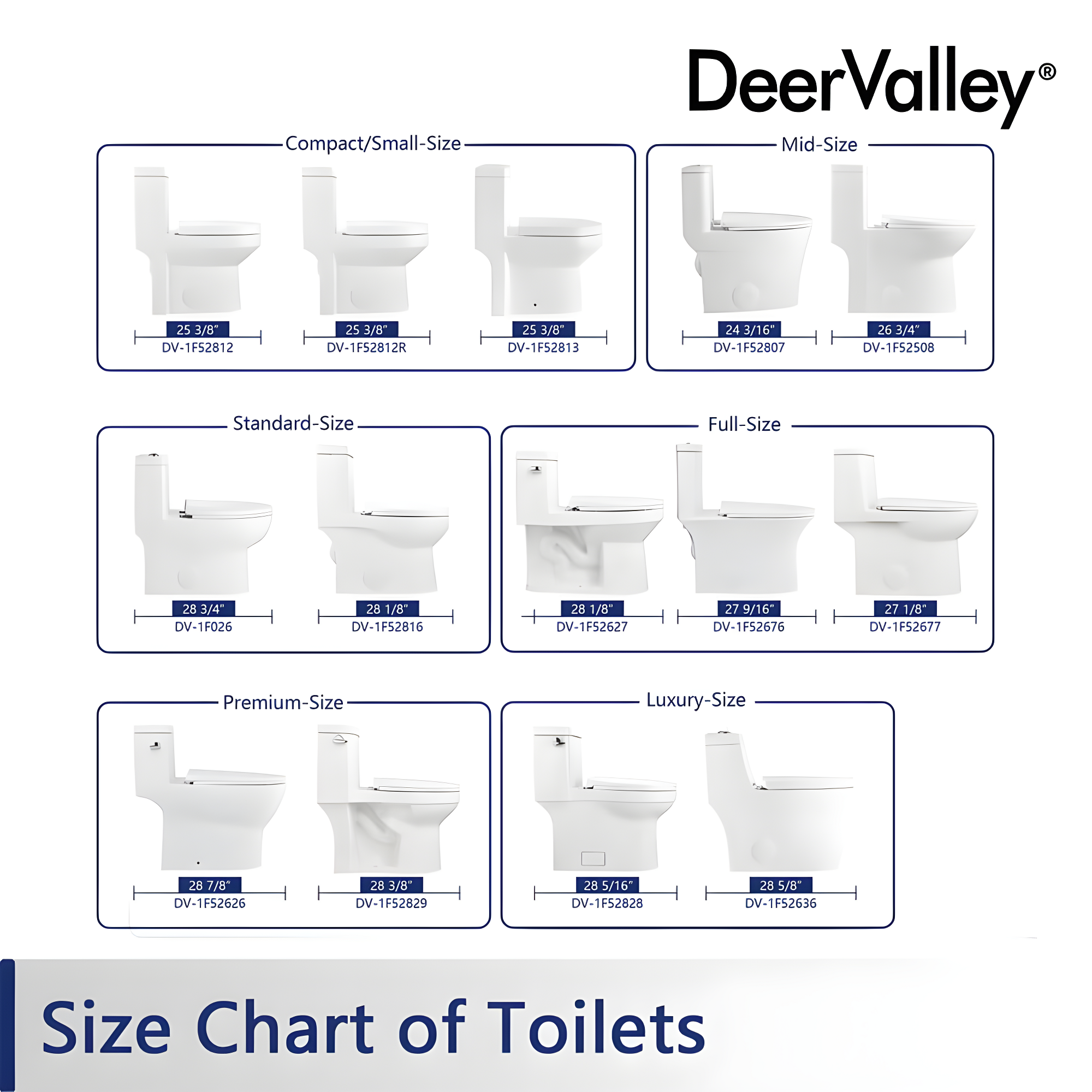 DeerValley Ally Dual-Flush Elongated One-Piece Toilet with Glazed Surface Modern Toilet with Comfort Seat Height  (Seat Included) DV-1F52816