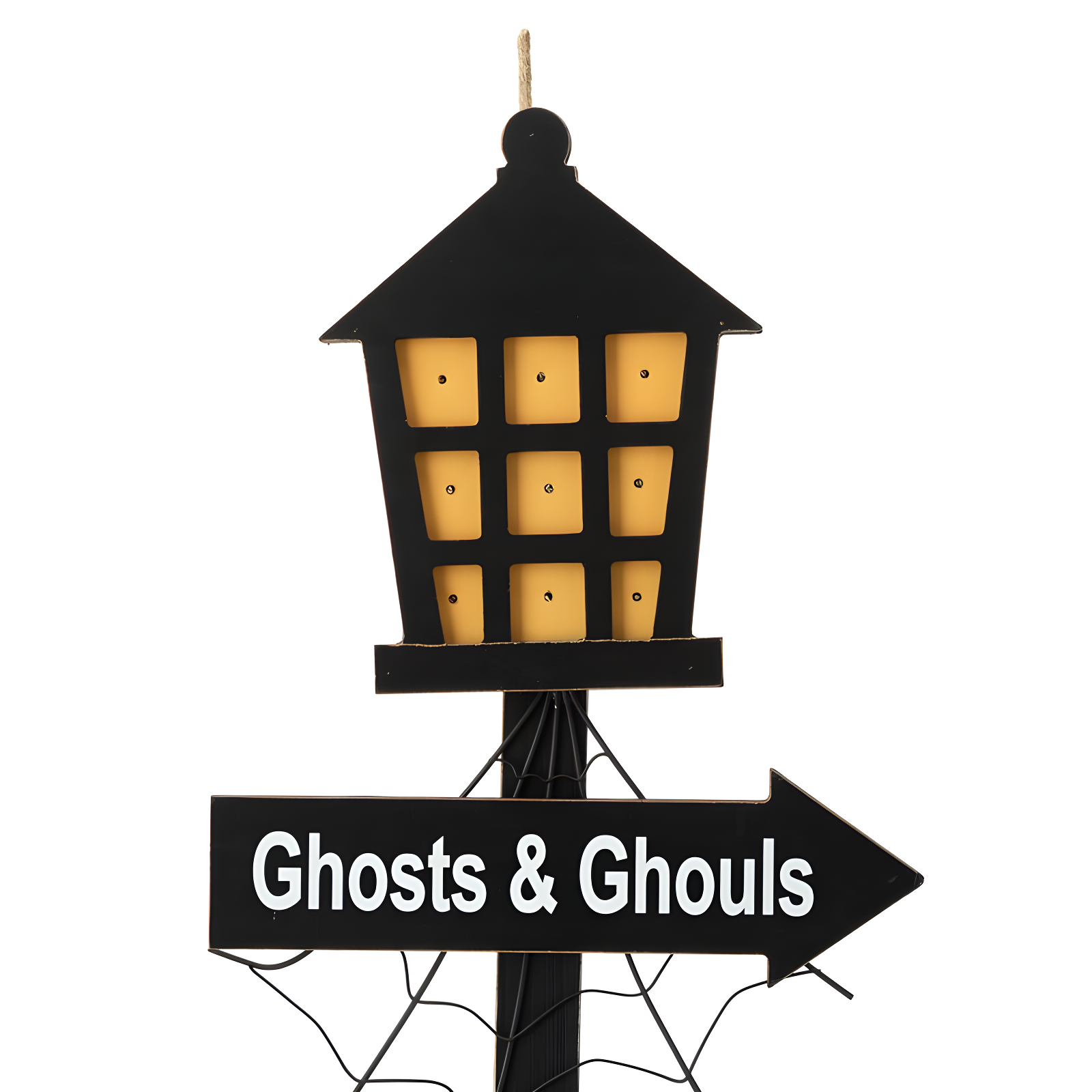 Jetlink Crafts LED Lighted Halloween Haunted House Yard Stake