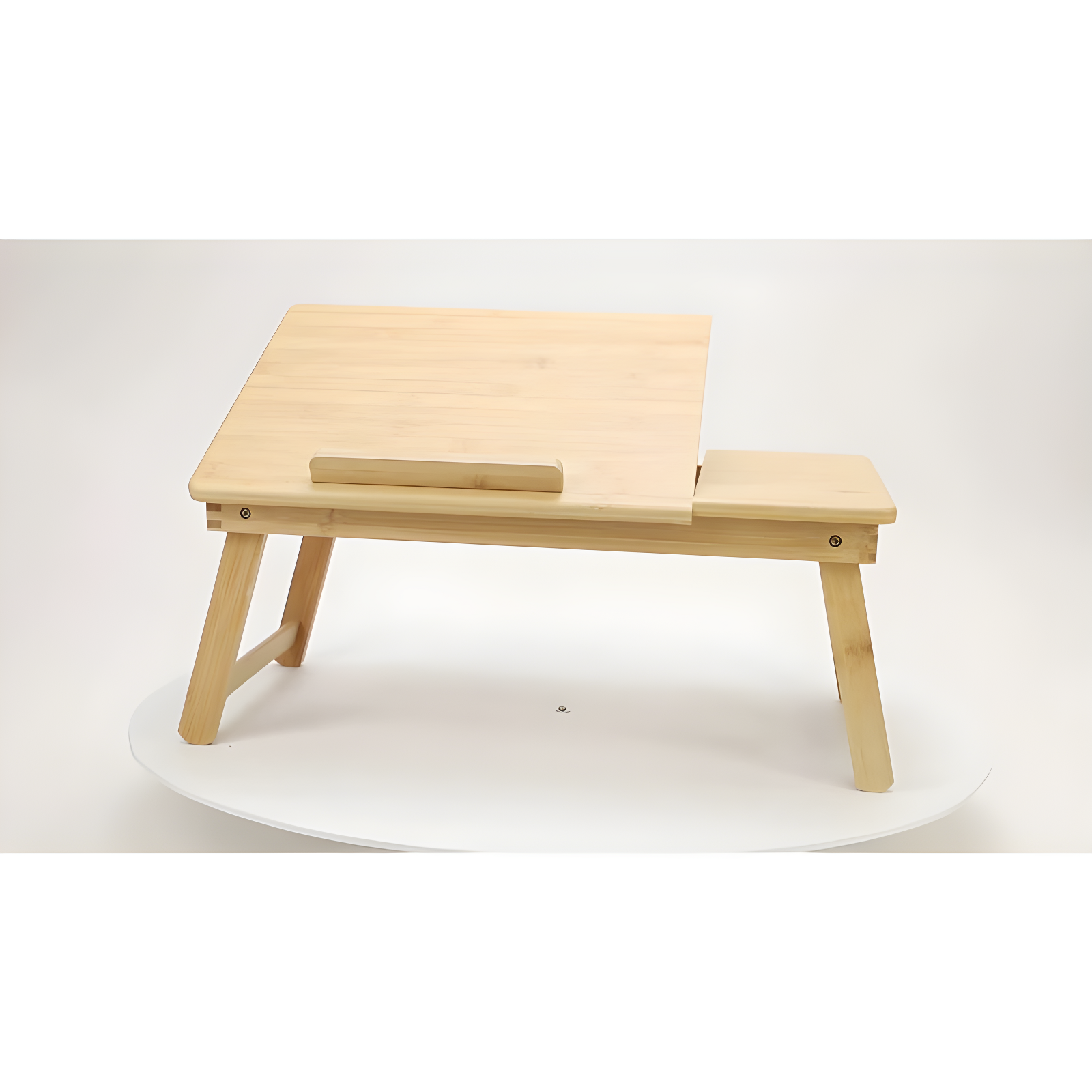 Mind Reader Lap Desk Laptop Stand, Bed Tray, Dorm Room, Folding Legs, Rayon From Bamboo, 19.75"L x 12"W x 8.25"H