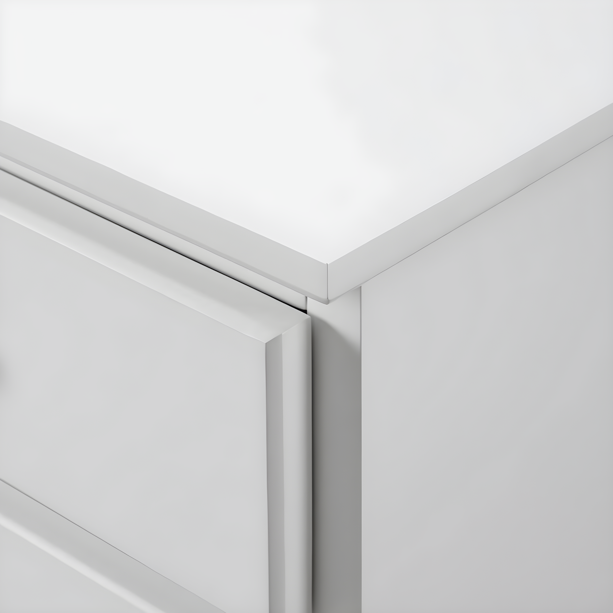Walker Edison Traditional Fretwork TV Stand, White
