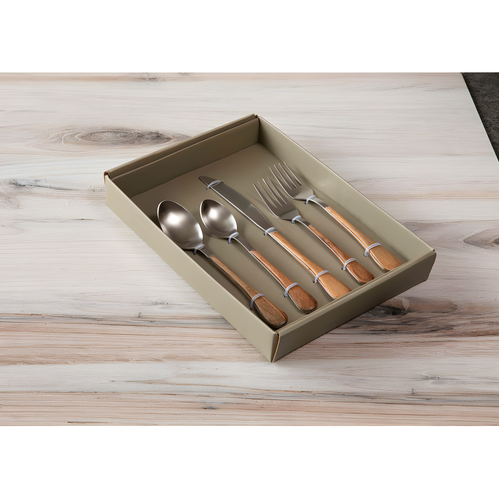 Stainless Steel Flatware - Set of 5