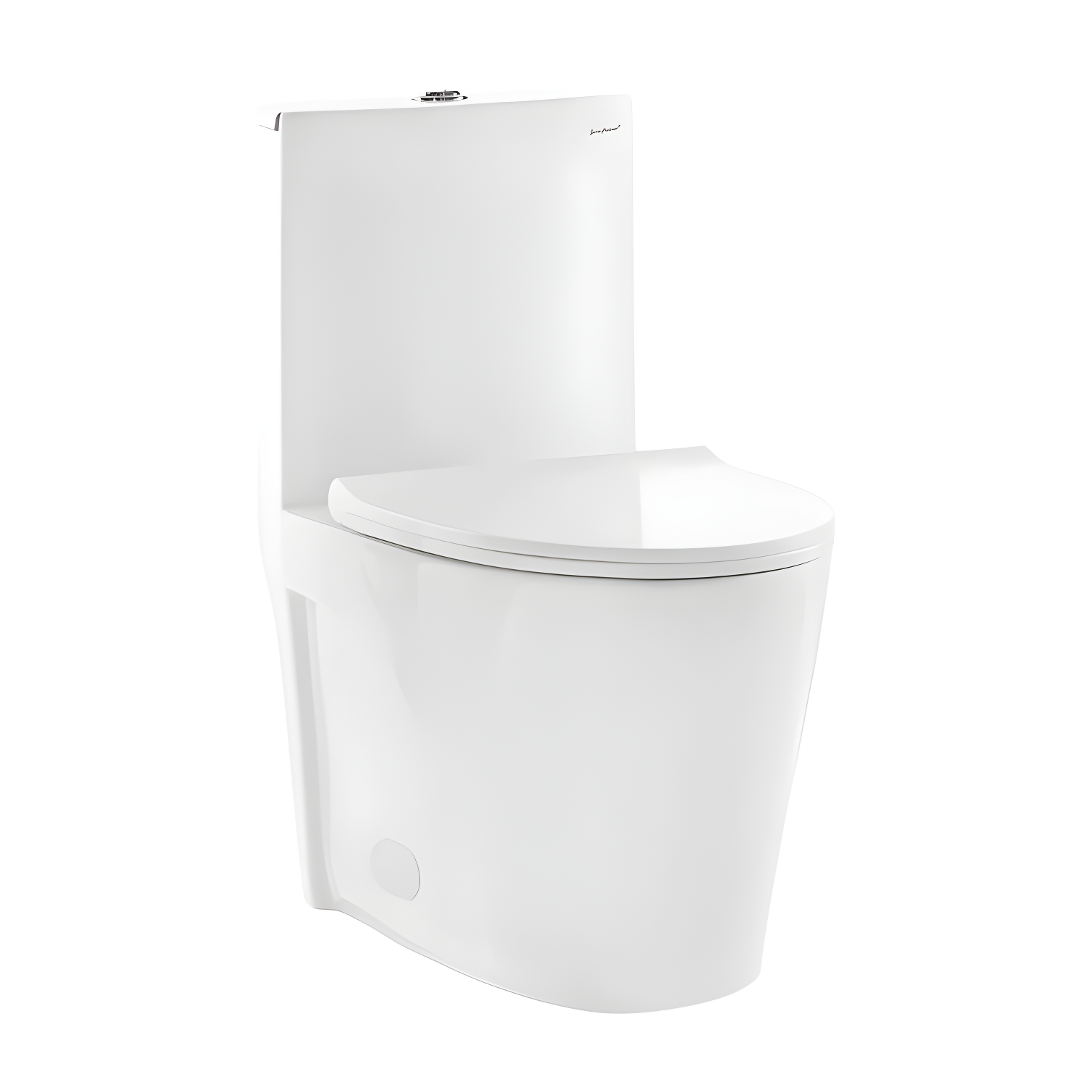 St. Tropez One Piece Elongated Toilet Dual Vortex Flush 1.28 gpf