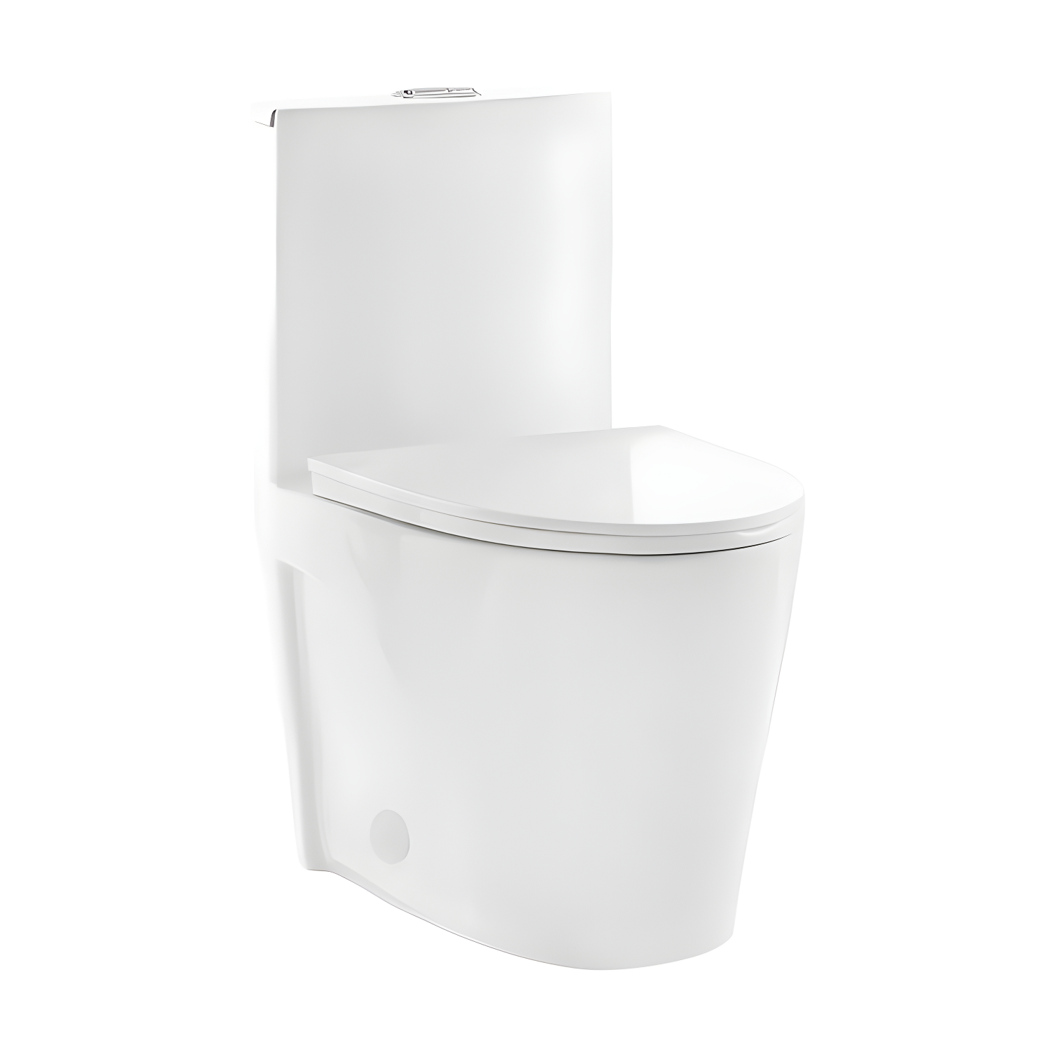 St. Tropez One Piece Elongated Toilet Dual Vortex Flush 1.28 gpf