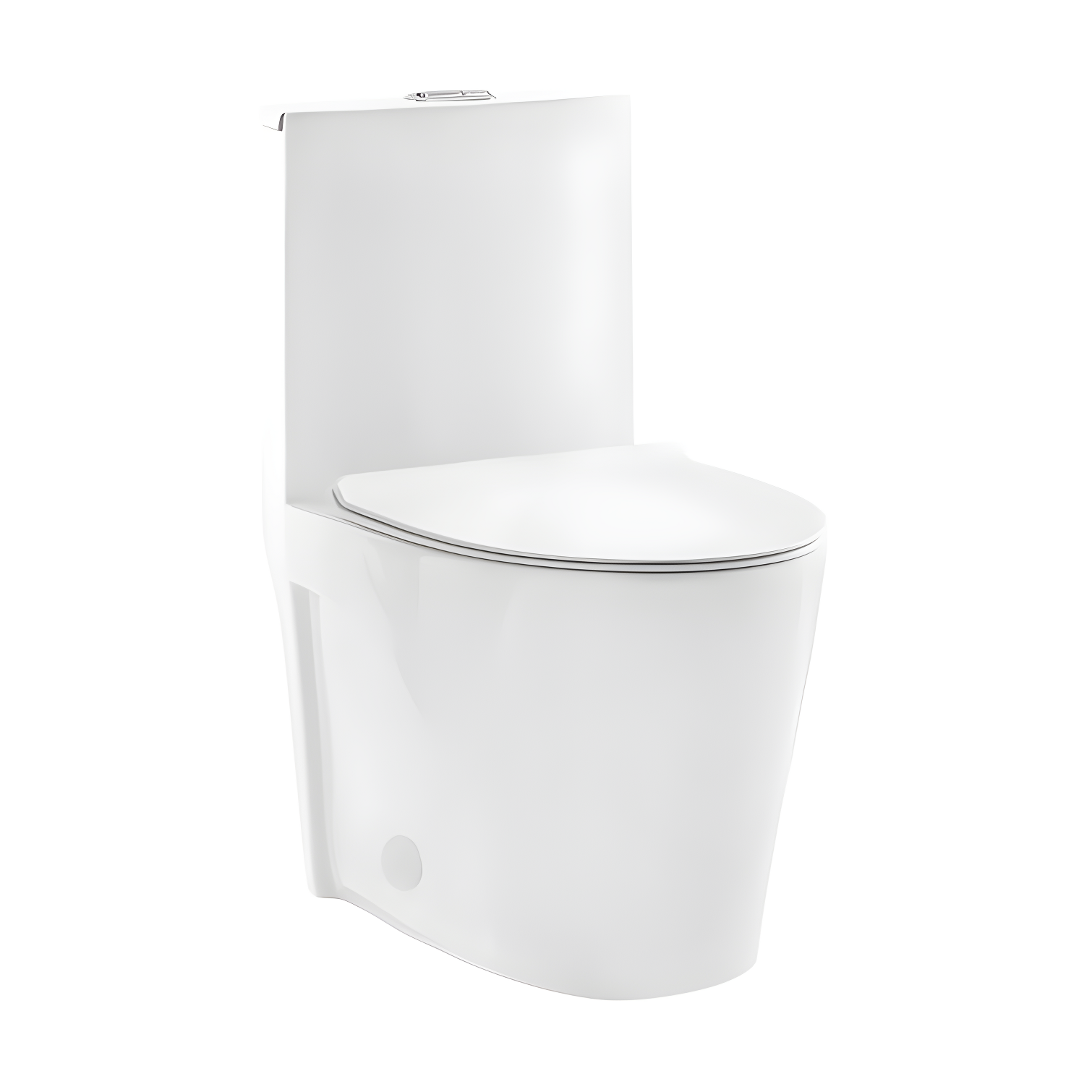 St. Tropez One Piece Elongated Toilet Dual Vortex Flush 1.28 gpf