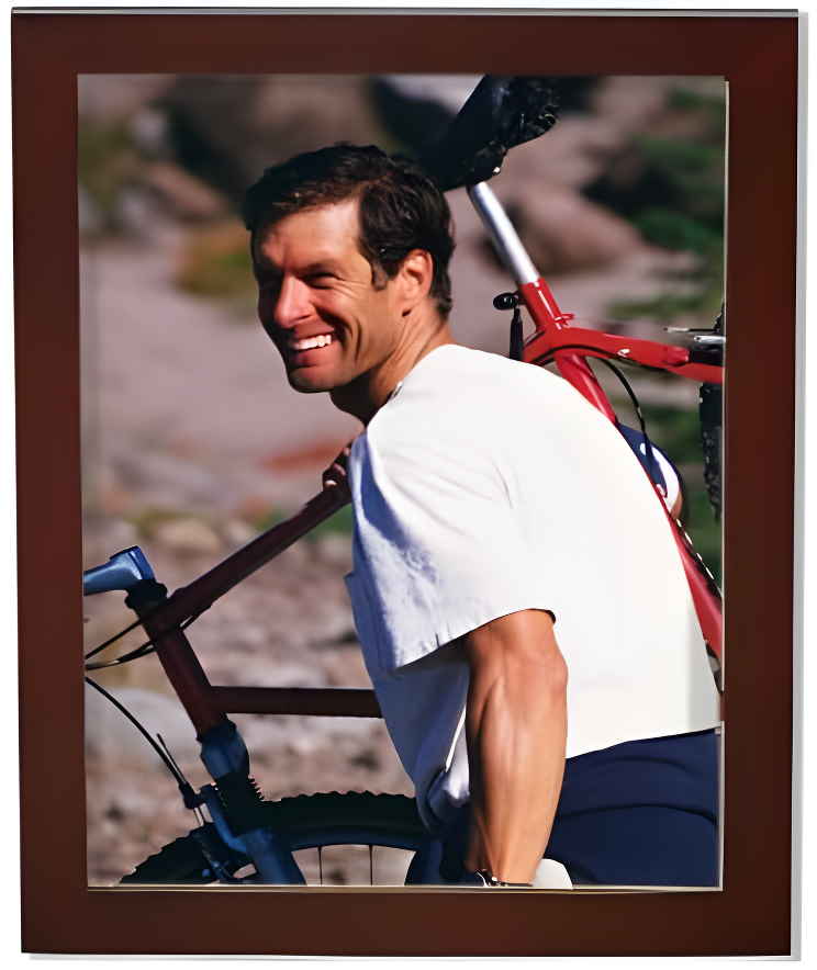 8x10 Walnut Wood Picture Frame - Gallery Collection