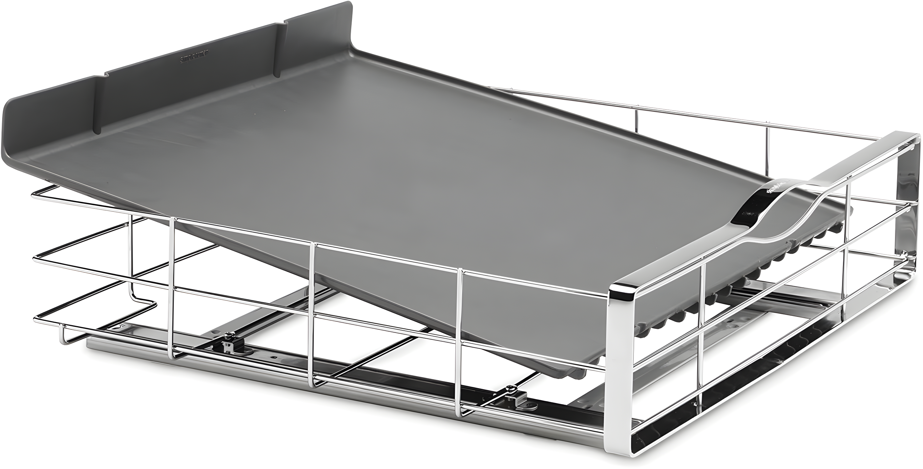 simplehuman Simplehuman Pull-Out Cabinet Organizer, Heavy-Gauge Steel Frame