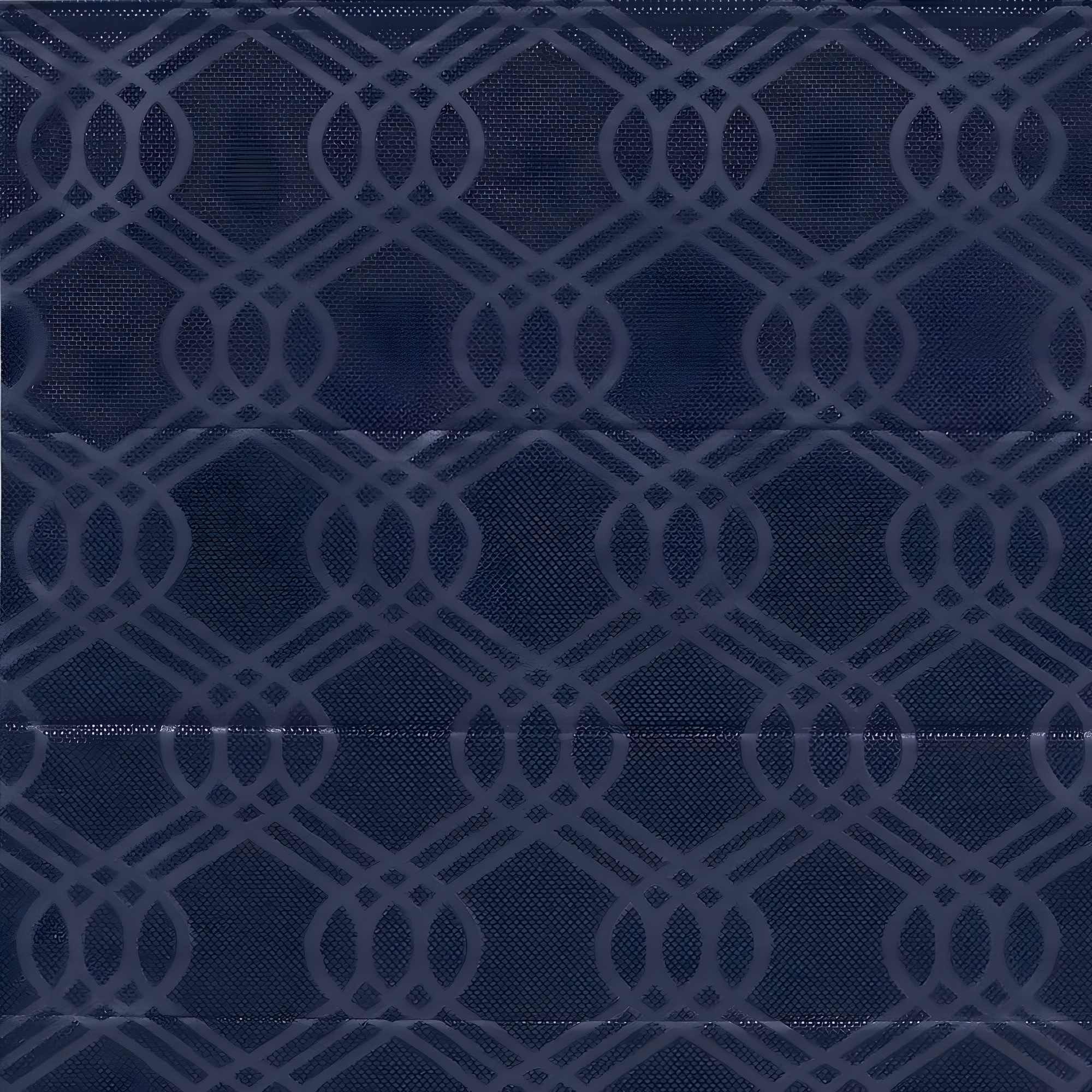 Amalgamated Textiles Exclusive Home Prague Trellis 100% Blackout Roman Shade