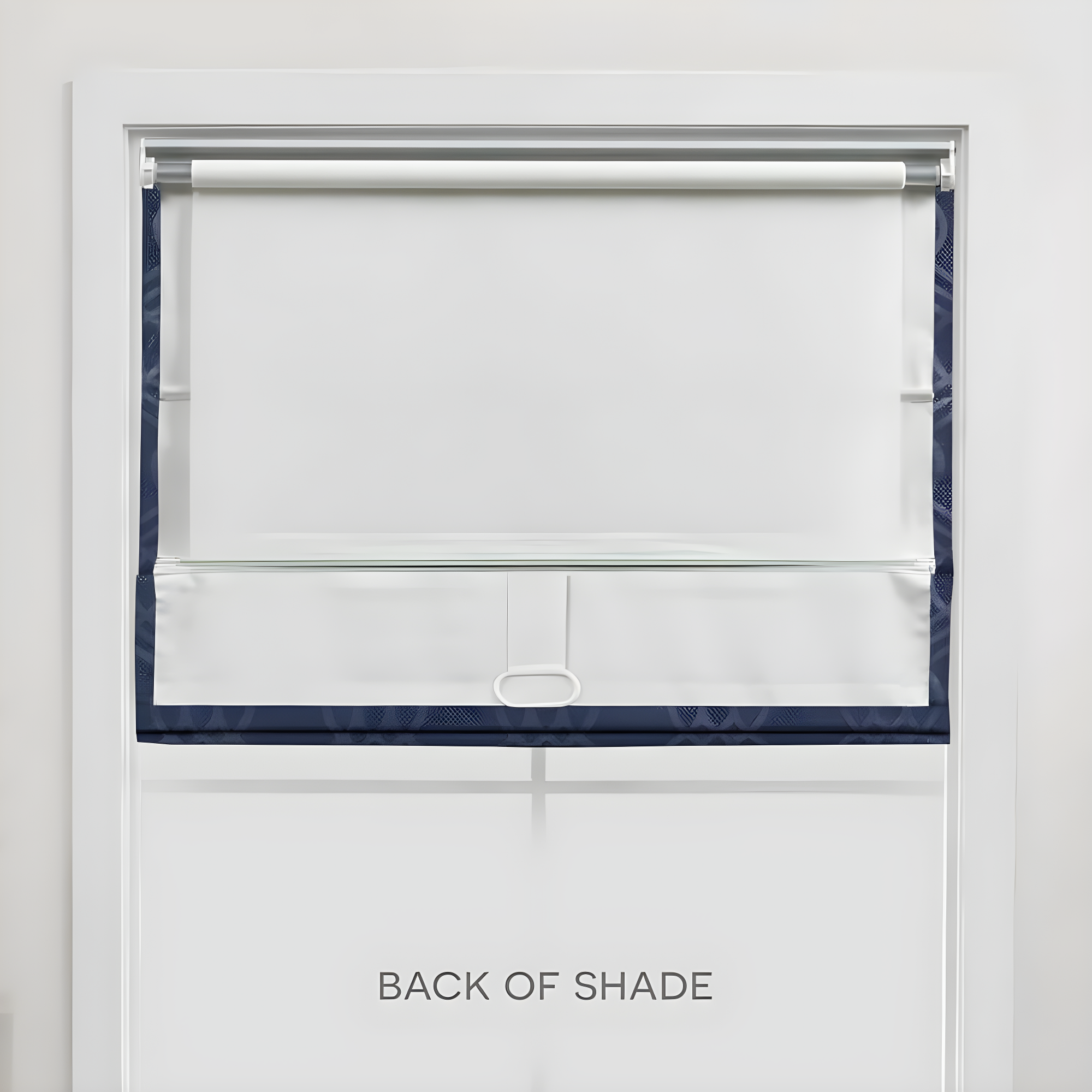 Amalgamated Textiles Exclusive Home Prague Trellis 100% Blackout Roman Shade