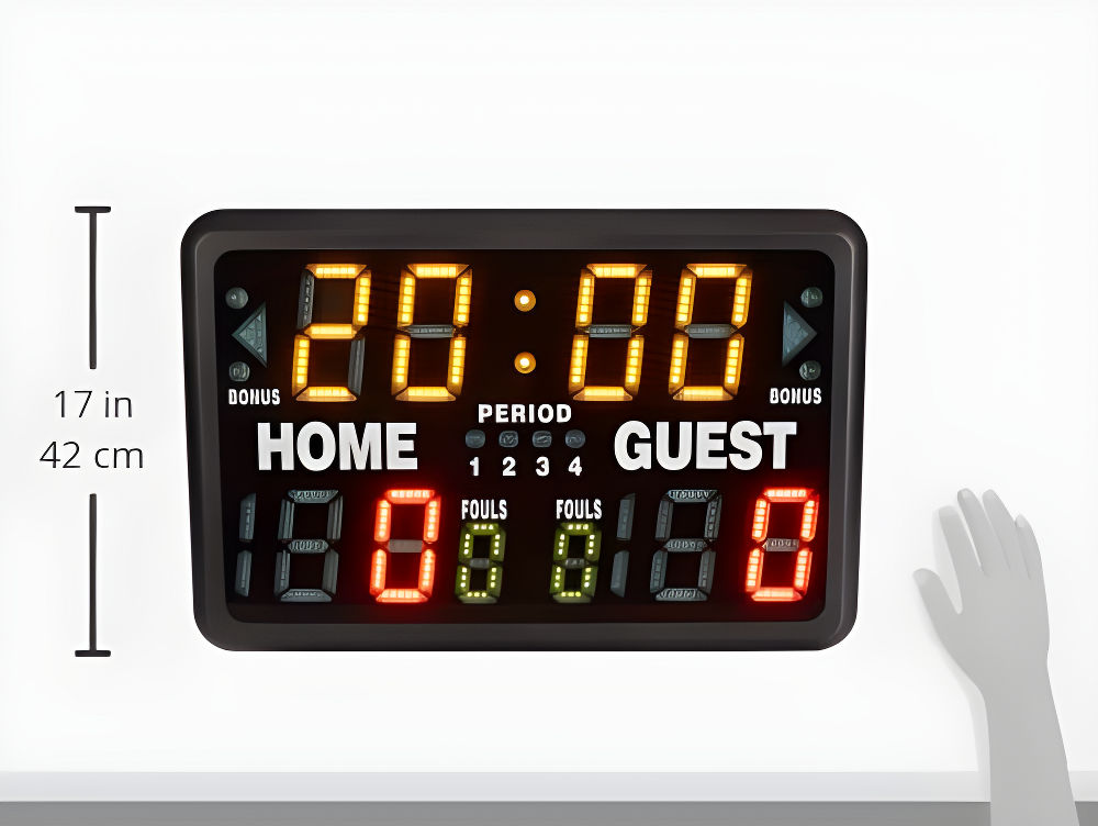 MacGregor Multisport Indoor Electronic Scoreboard with Remote