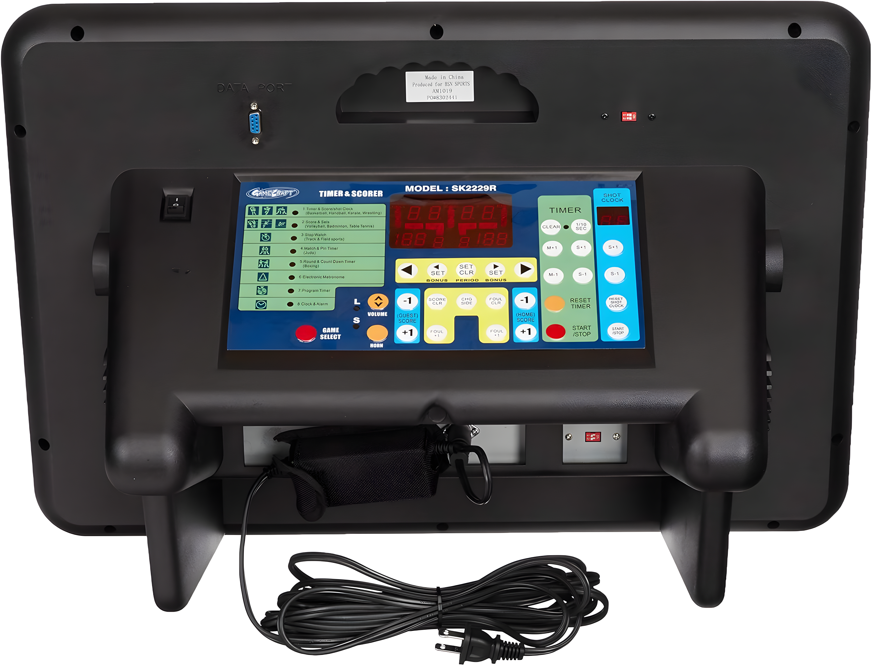 MacGregor Multisport Indoor Electronic Scoreboard with Remote