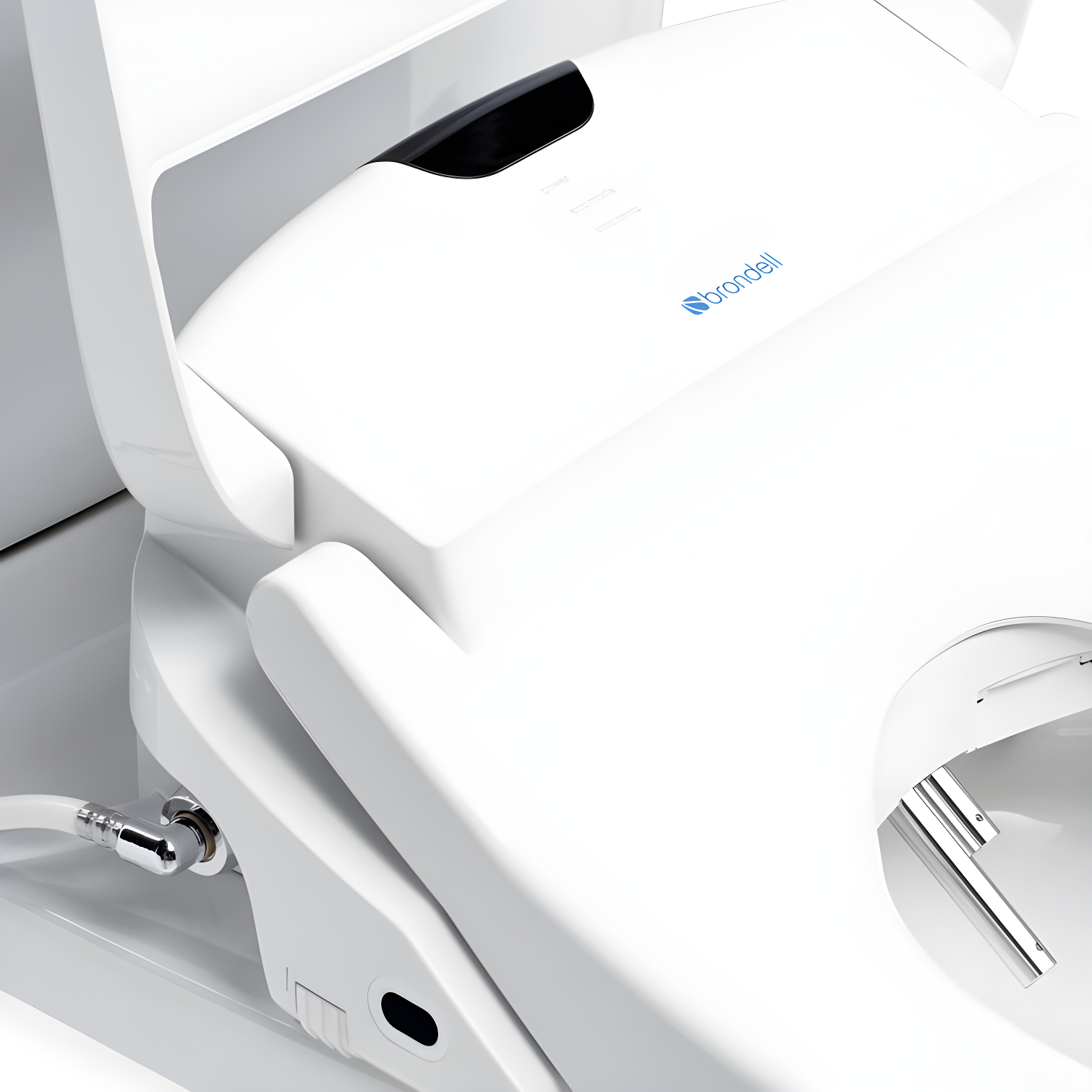 Brondell S1400-RW Swash 1400 Luxury Bidet Toilet Seat Round
