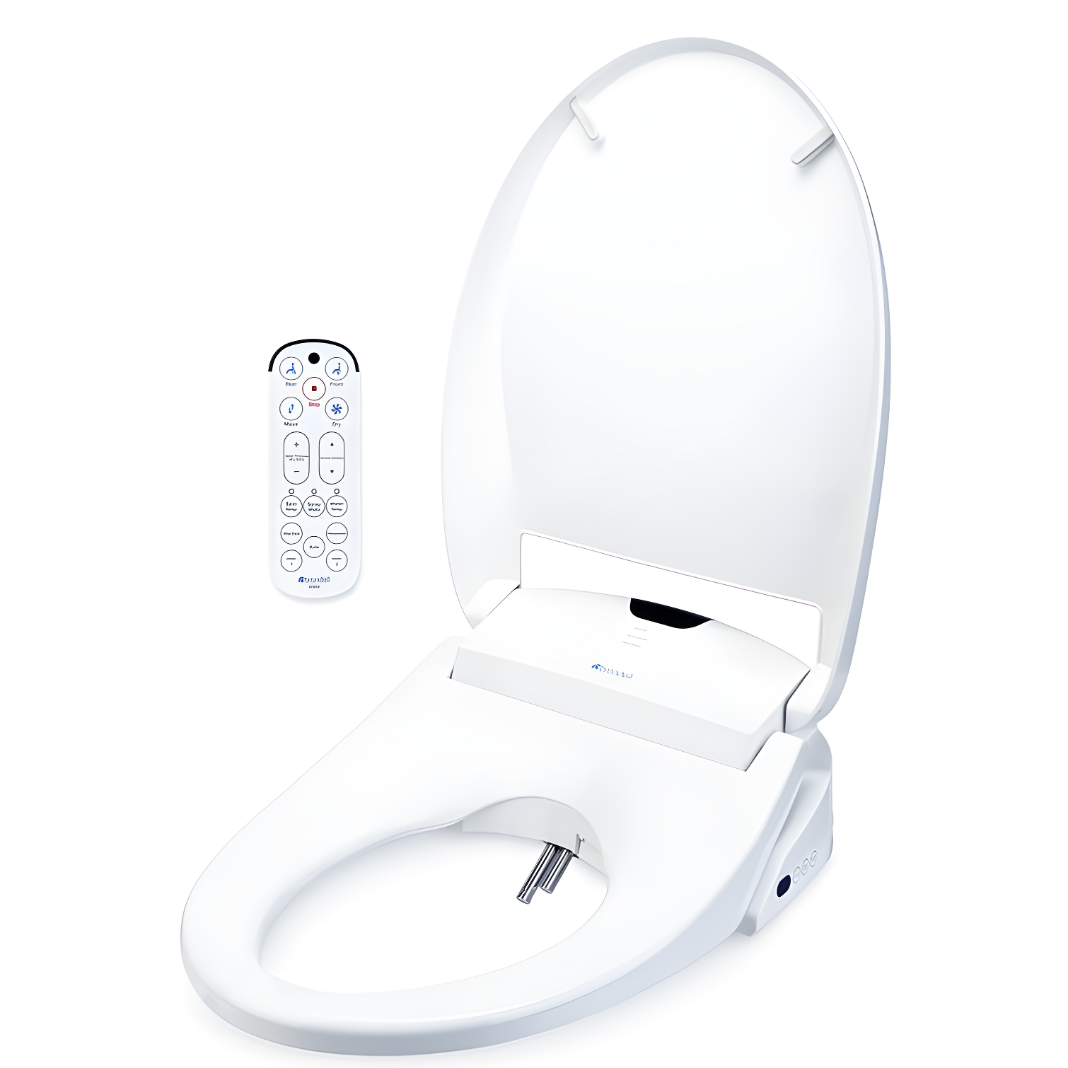 Brondell S1400-RW Swash 1400 Luxury Bidet Toilet Seat Round