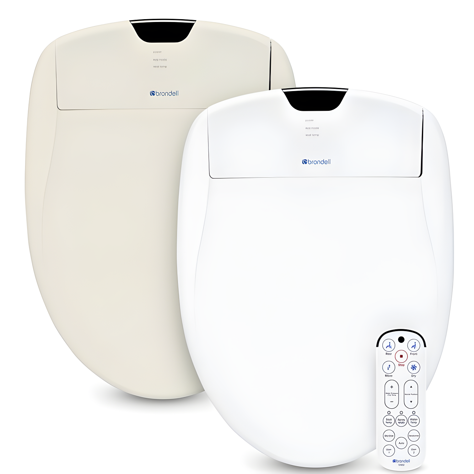 Brondell S1400-RW Swash 1400 Luxury Bidet Toilet Seat Round