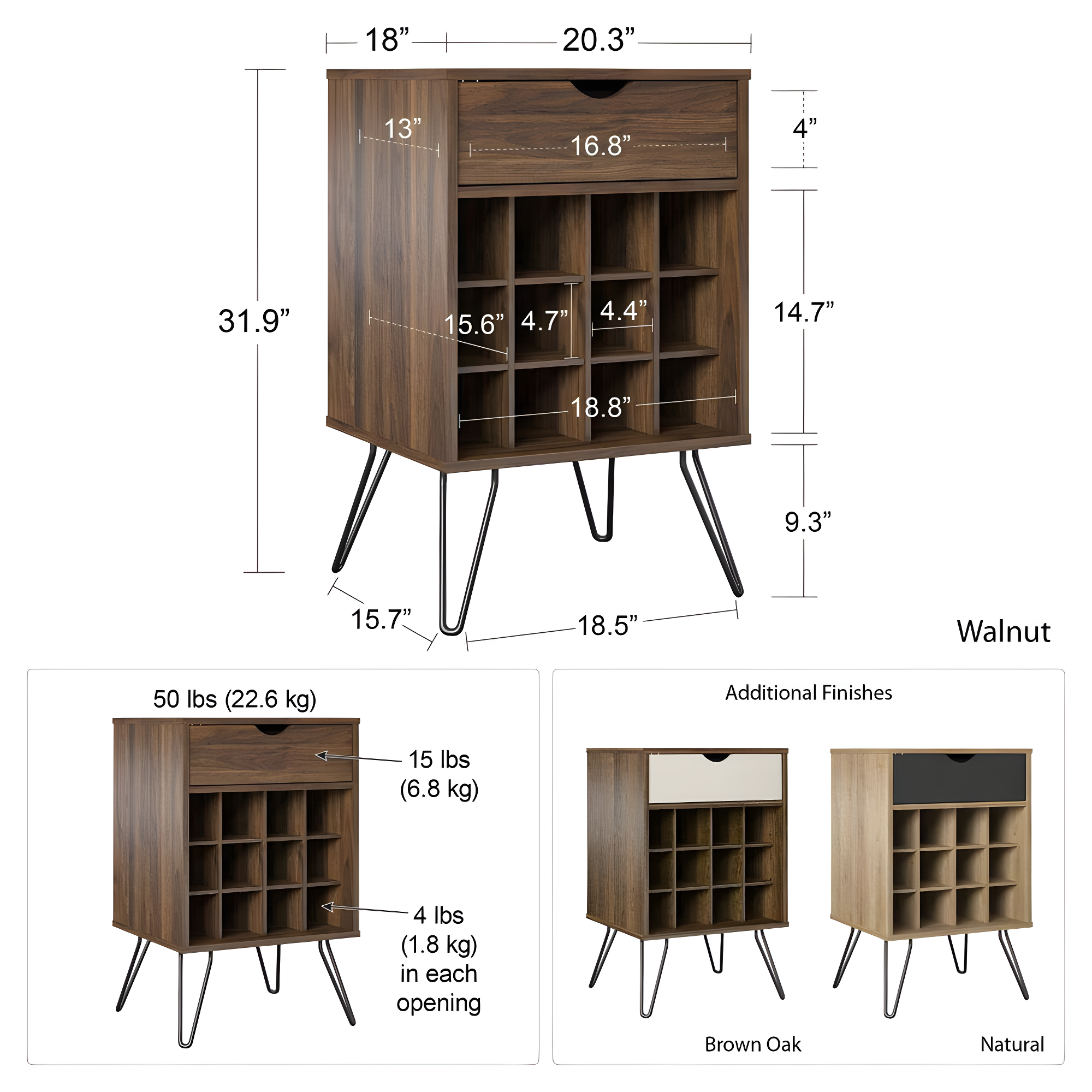 Concord Beverage Storage Stand