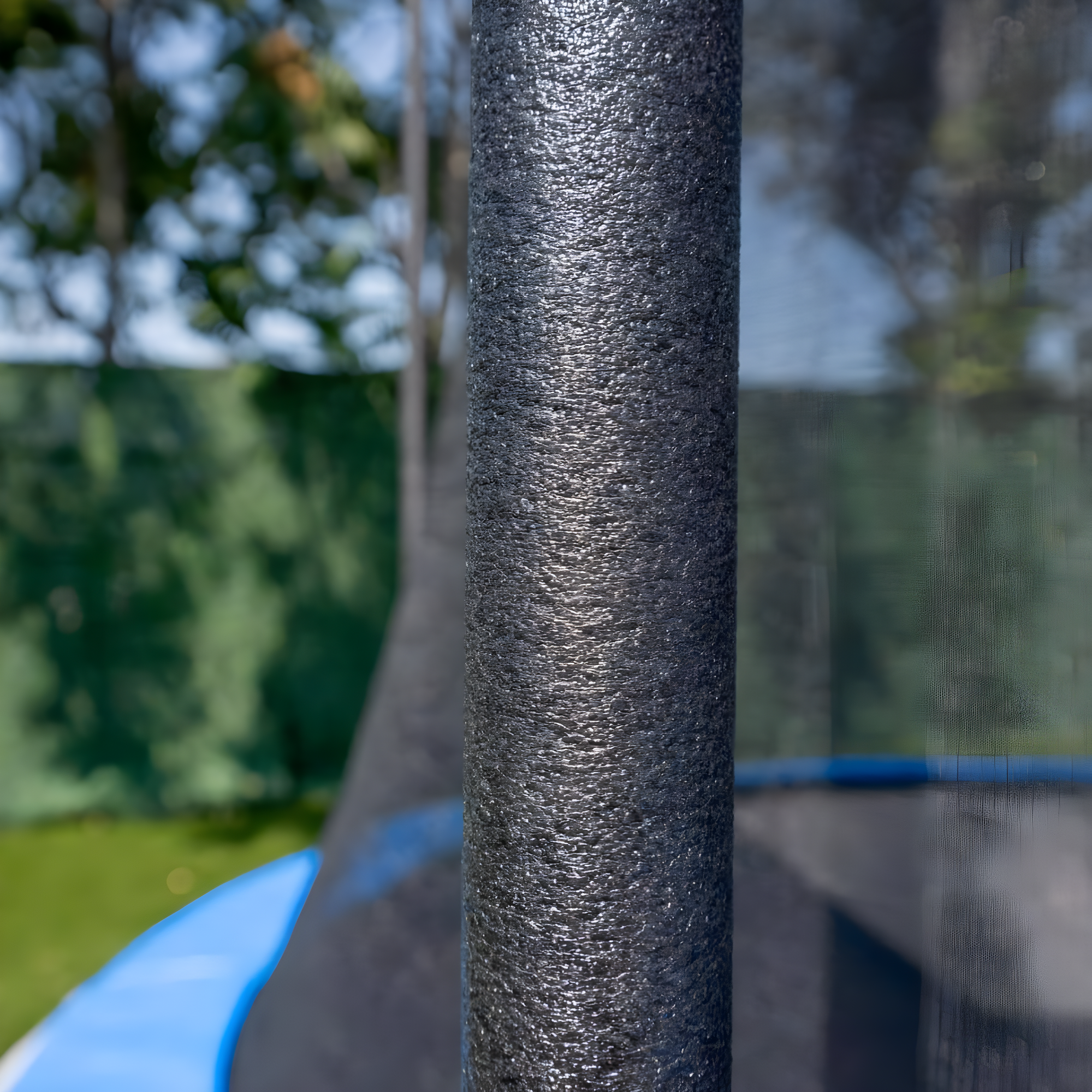 Sportspower TruJump 14' Round Trampoline with Safety Enclosure & with Lifetime Warranty on Jump Mat