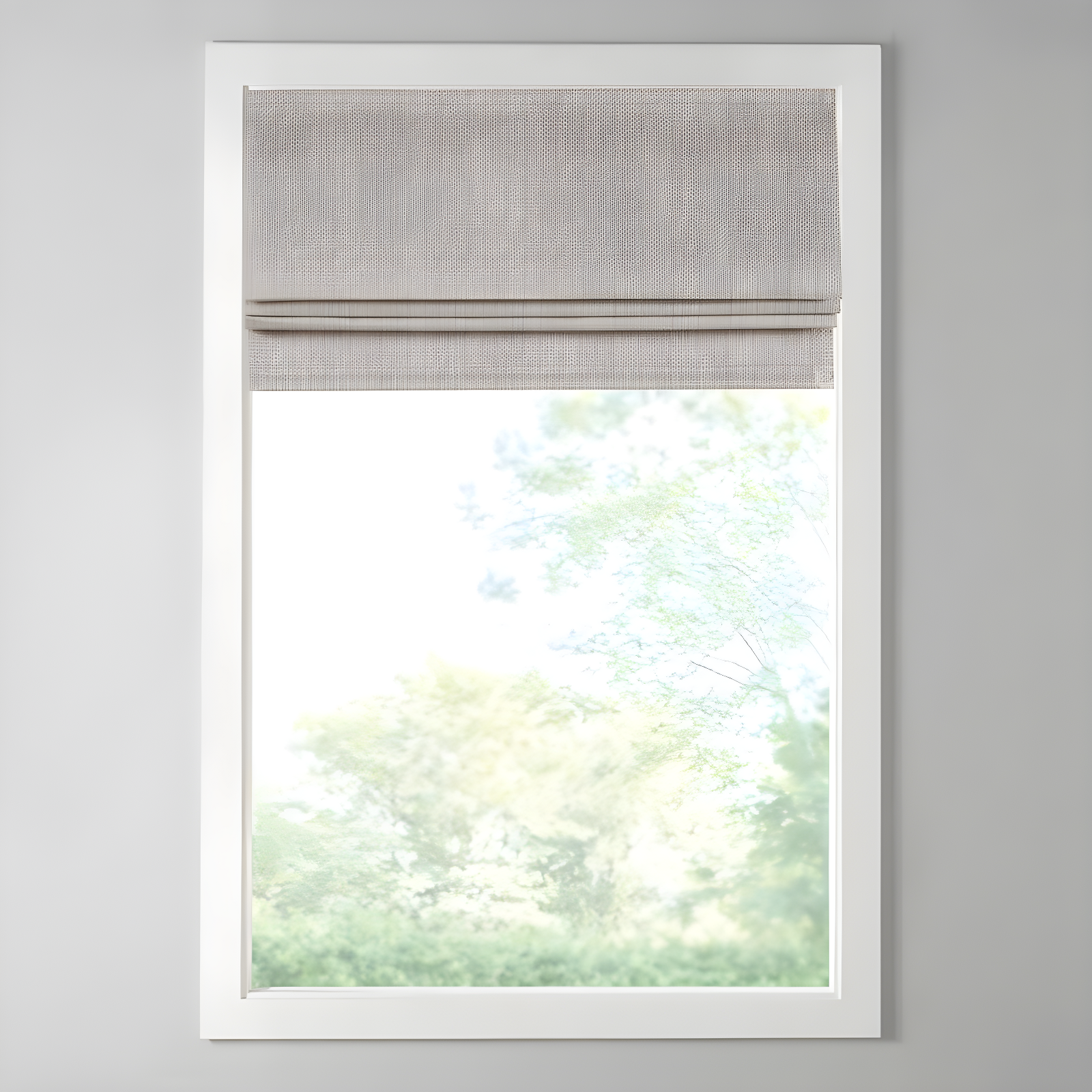 Galen Basketweave Cordless Room Darkening Roman Shade