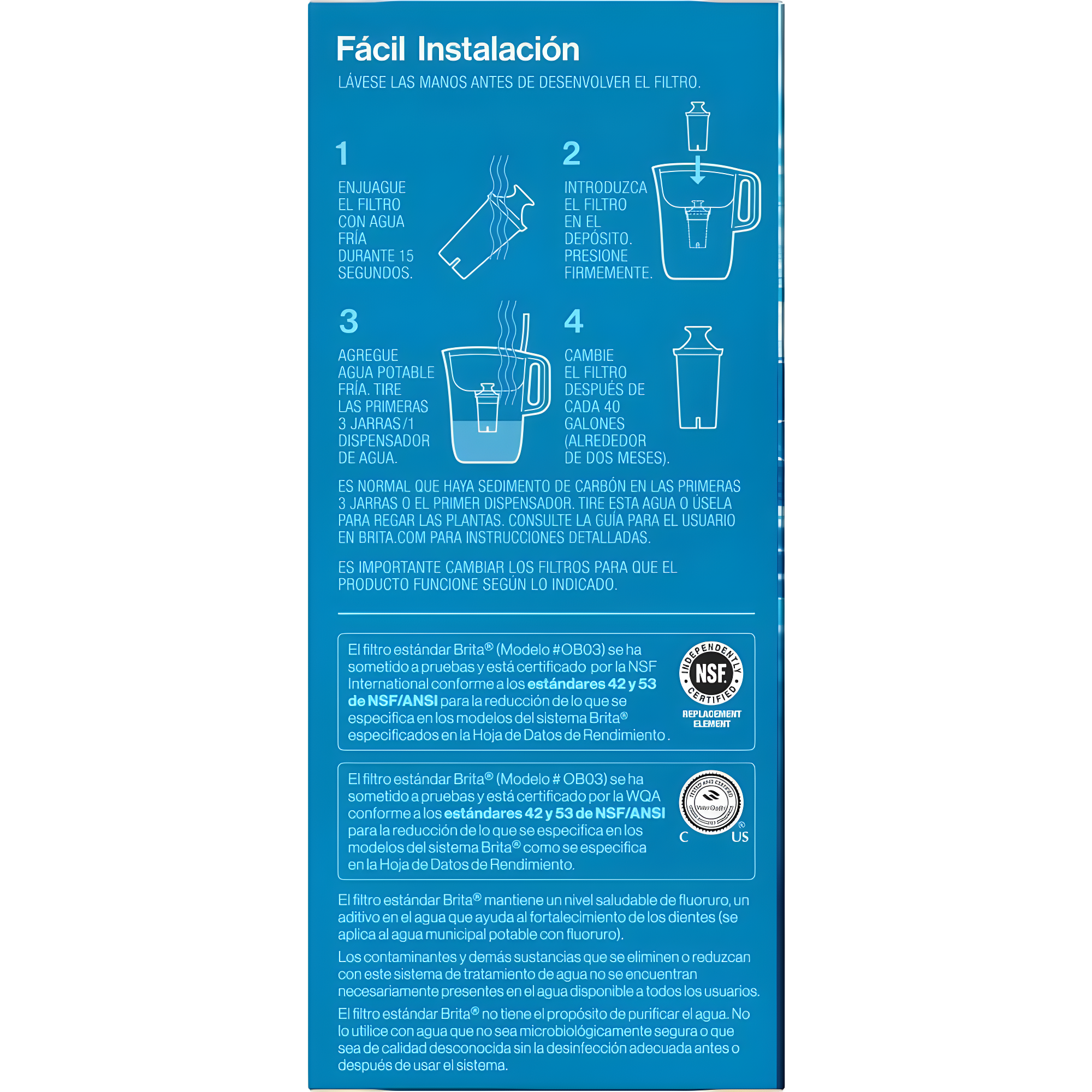 Brita Refillable Product Solutions Advanced Replacement Water Filter for Pitchers: Reduces Odors, Filters Chlorine & Heavy Metals