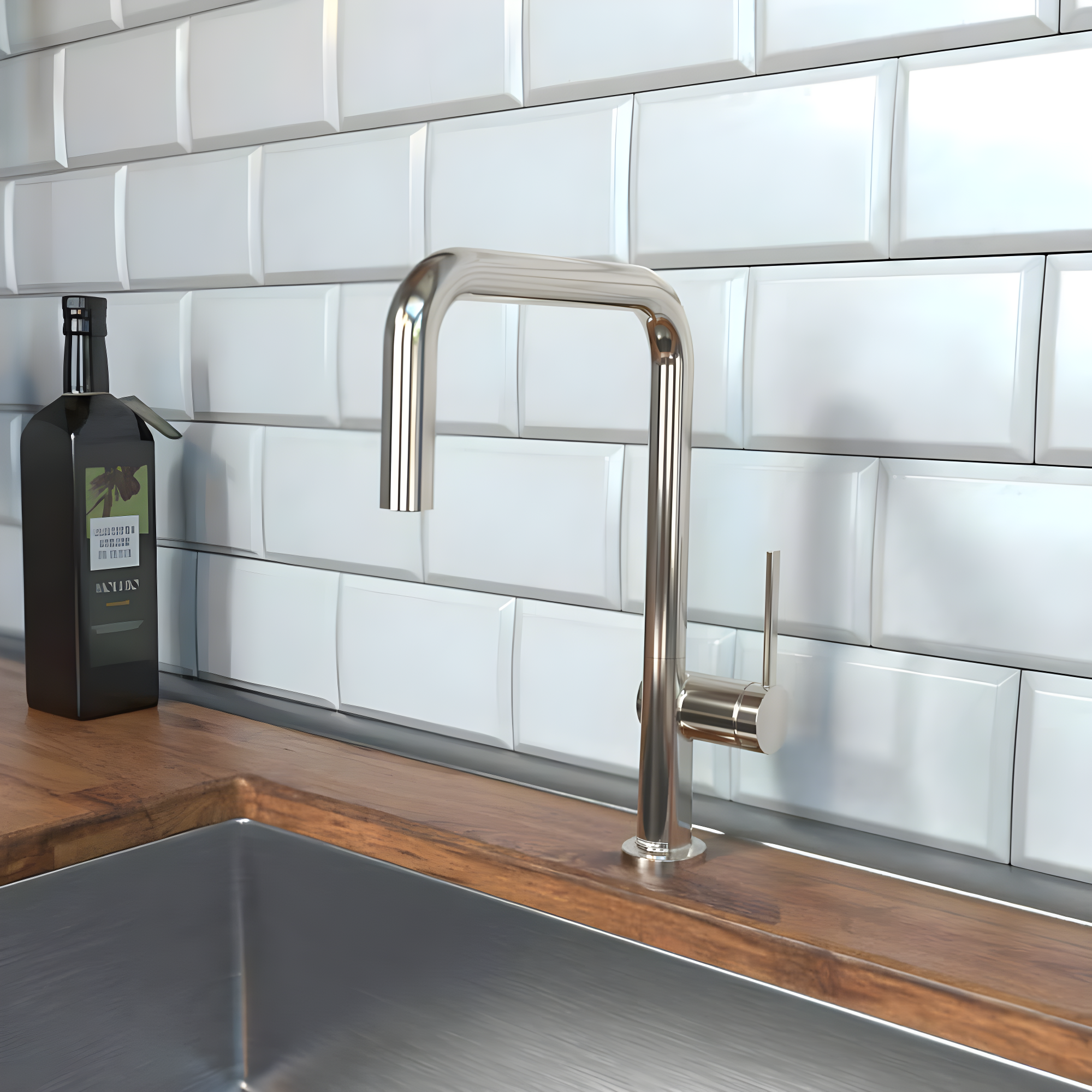 hansgrohe Talis N Kitchen Faucet, U-Style 1-Spray, 1.75 GPM