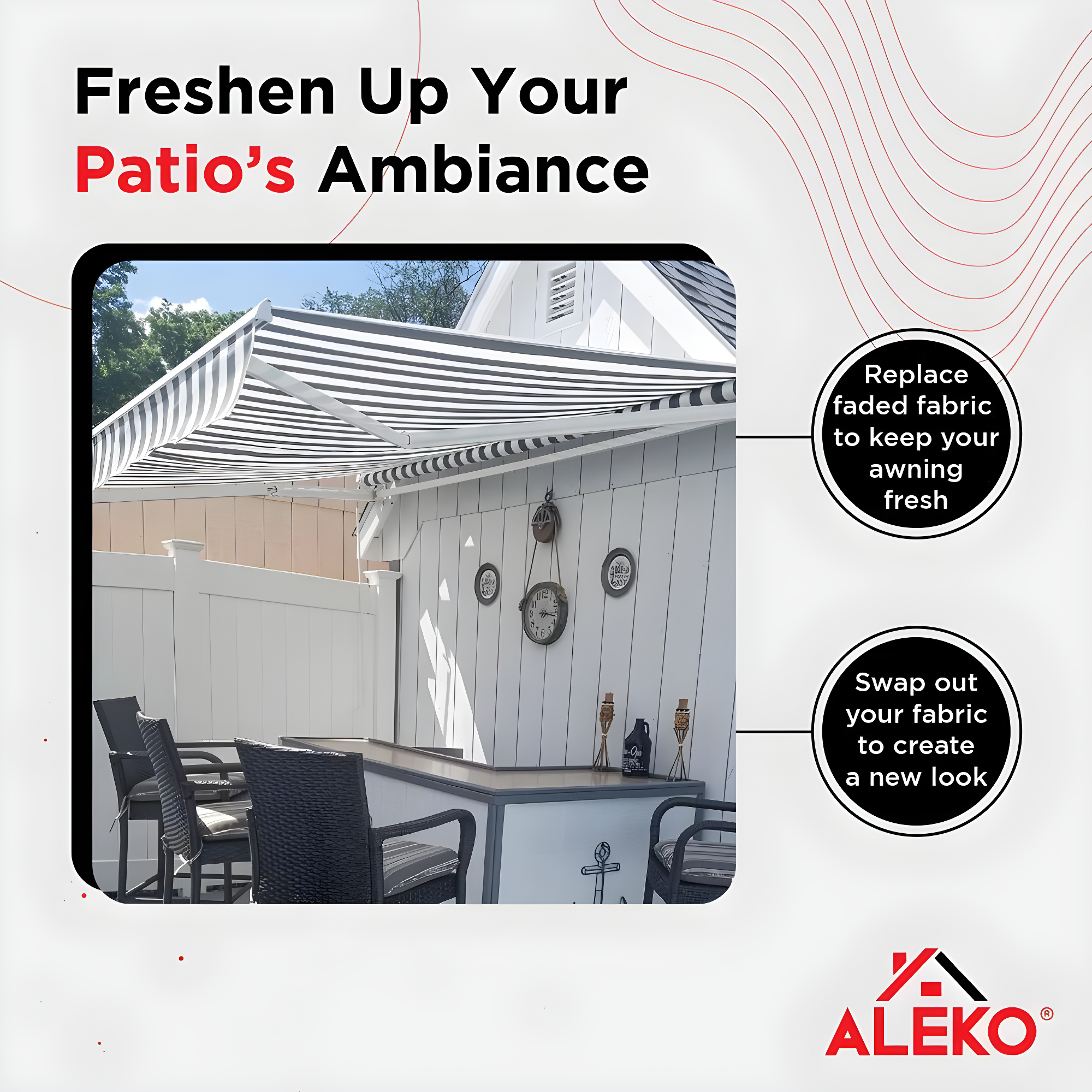 Retractable Awning Fabric Replacement