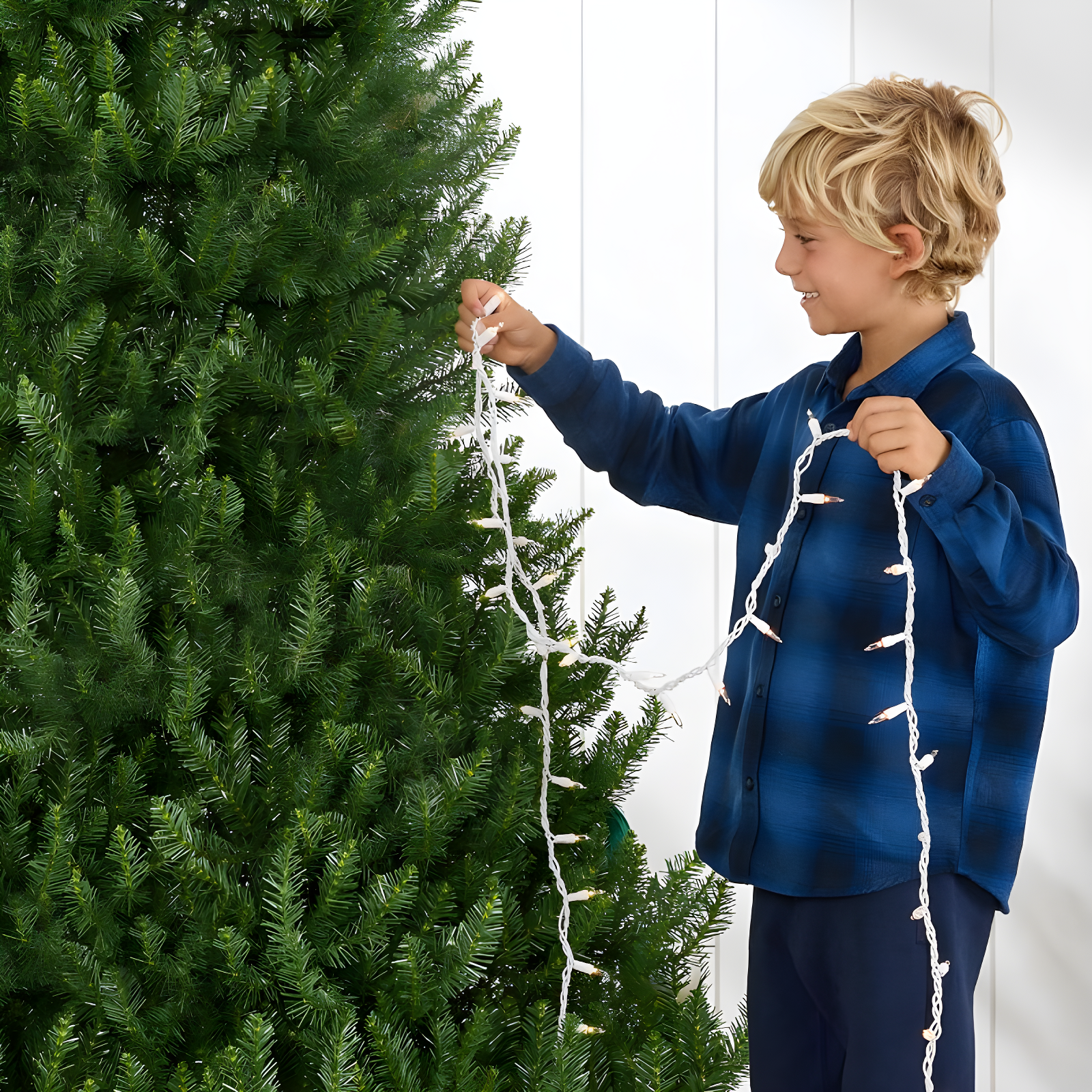 Best Choice Products 6ft Hinged Douglas Full Fir Artificial Christmas Tree Holiday Decoration w/ Foldable Metal Stand