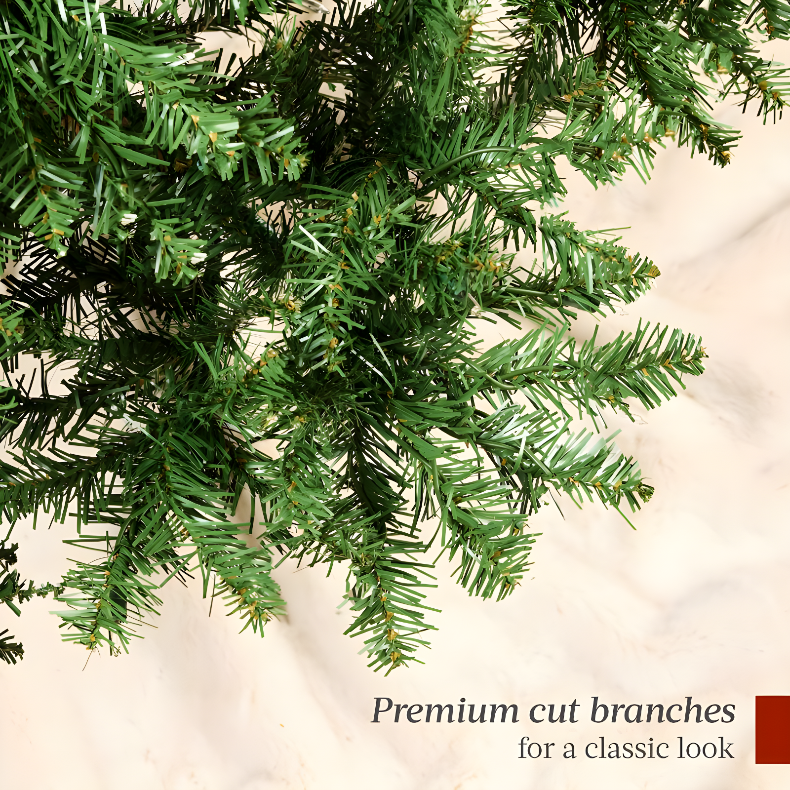 Best Choice Products 6ft Hinged Douglas Full Fir Artificial Christmas Tree Holiday Decoration w/ Foldable Metal Stand