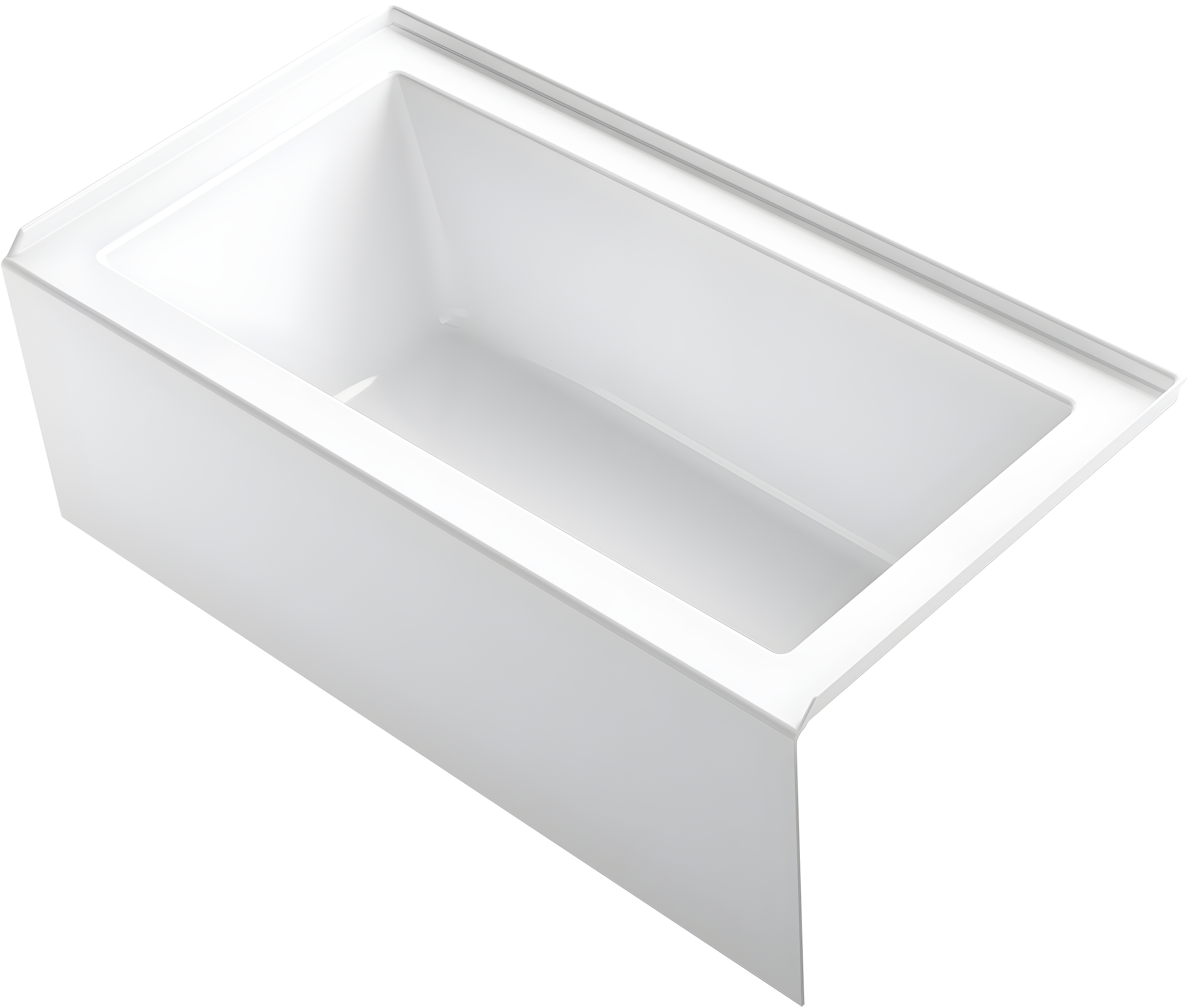 Underscore 60" x 32" Alcove Soaking Bathtub