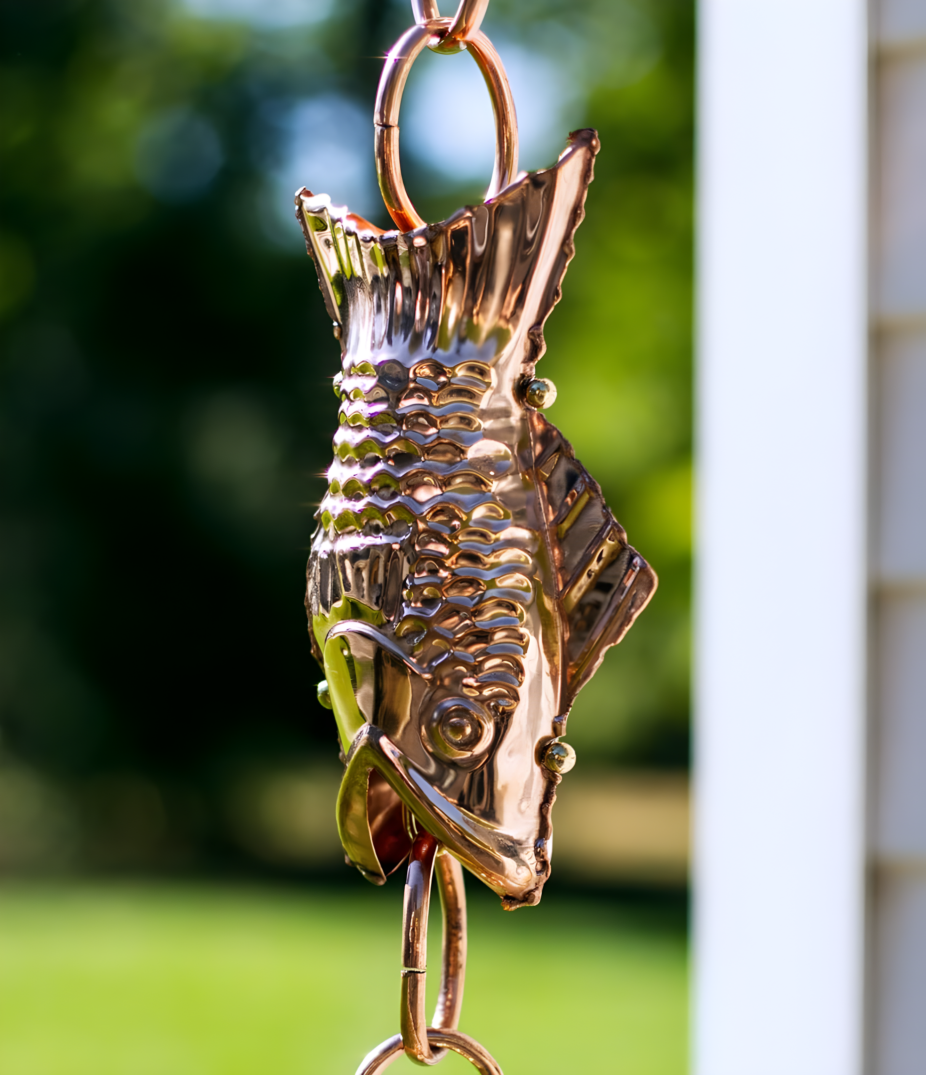 Highland Dunes Carlisle Weather Resistant Copper Animals Rain Chain