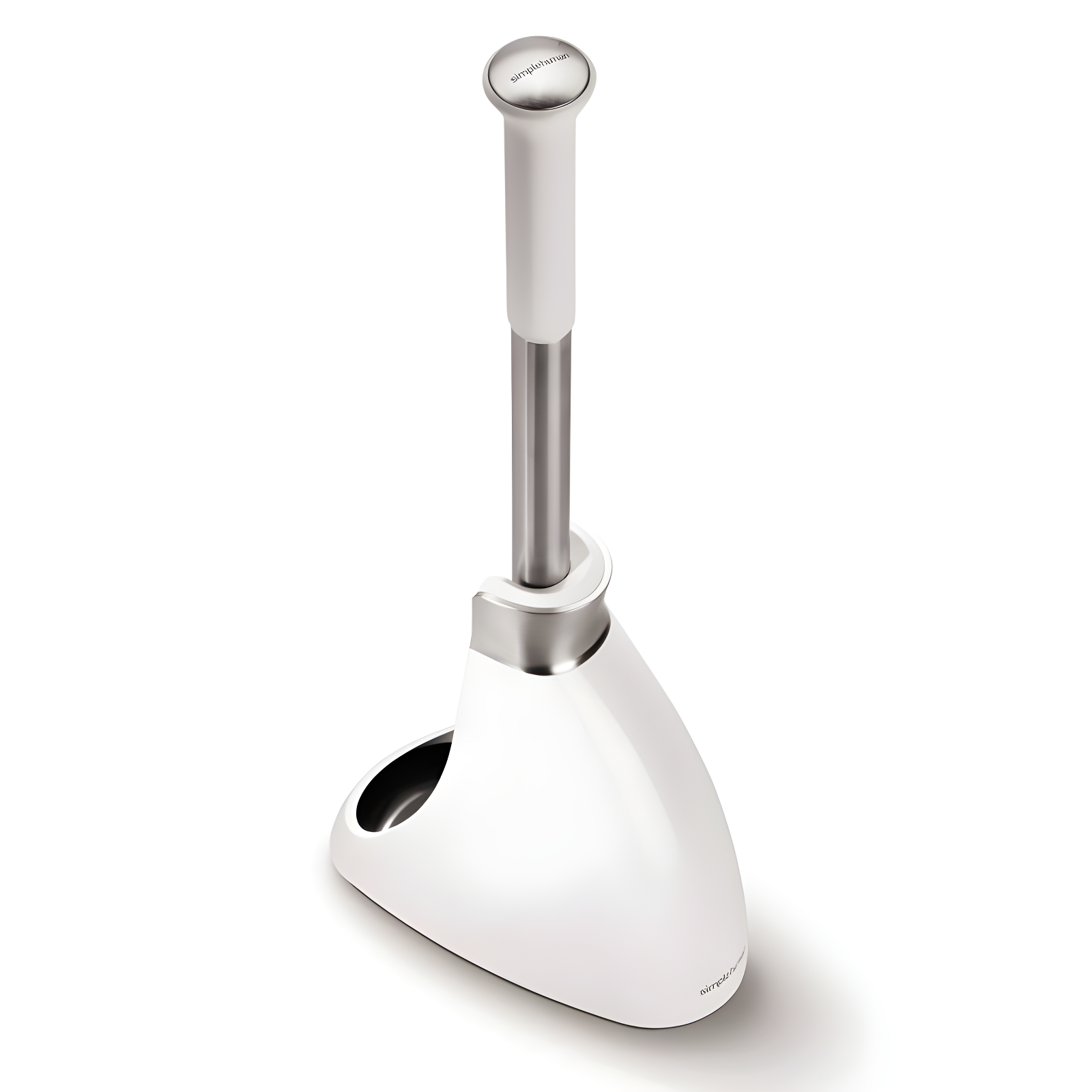 Simplehuman Toilet Brush with Caddy, Stainless Steel