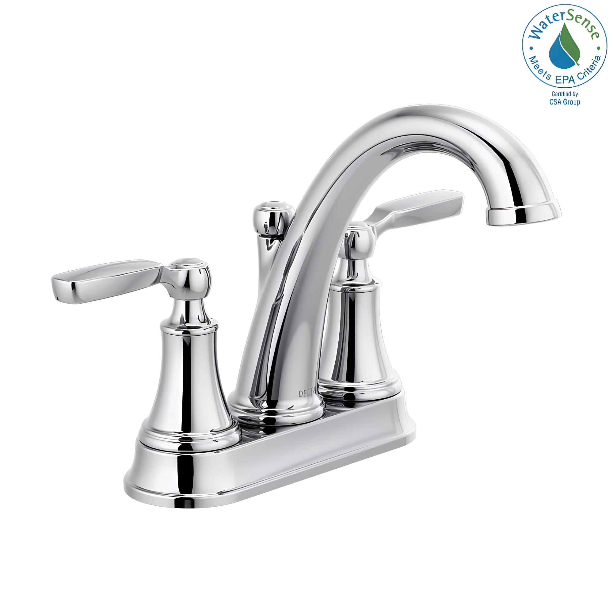 Woodhurst Centerset Bathroom Faucet with Drain Assembly