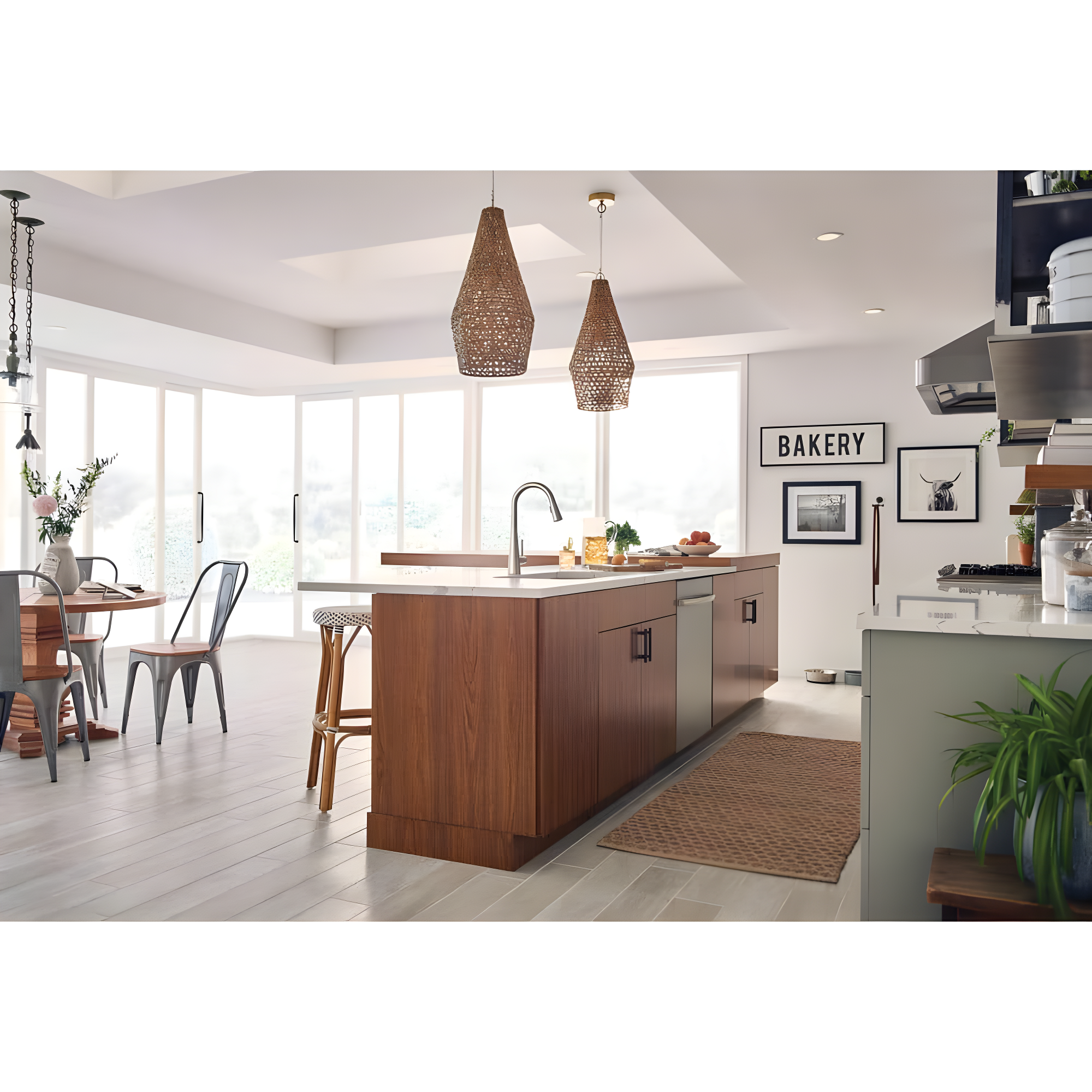 Moen Sleek Pull Down Single Handle Kitchen Faucet with Power Boost Technology and Duralock