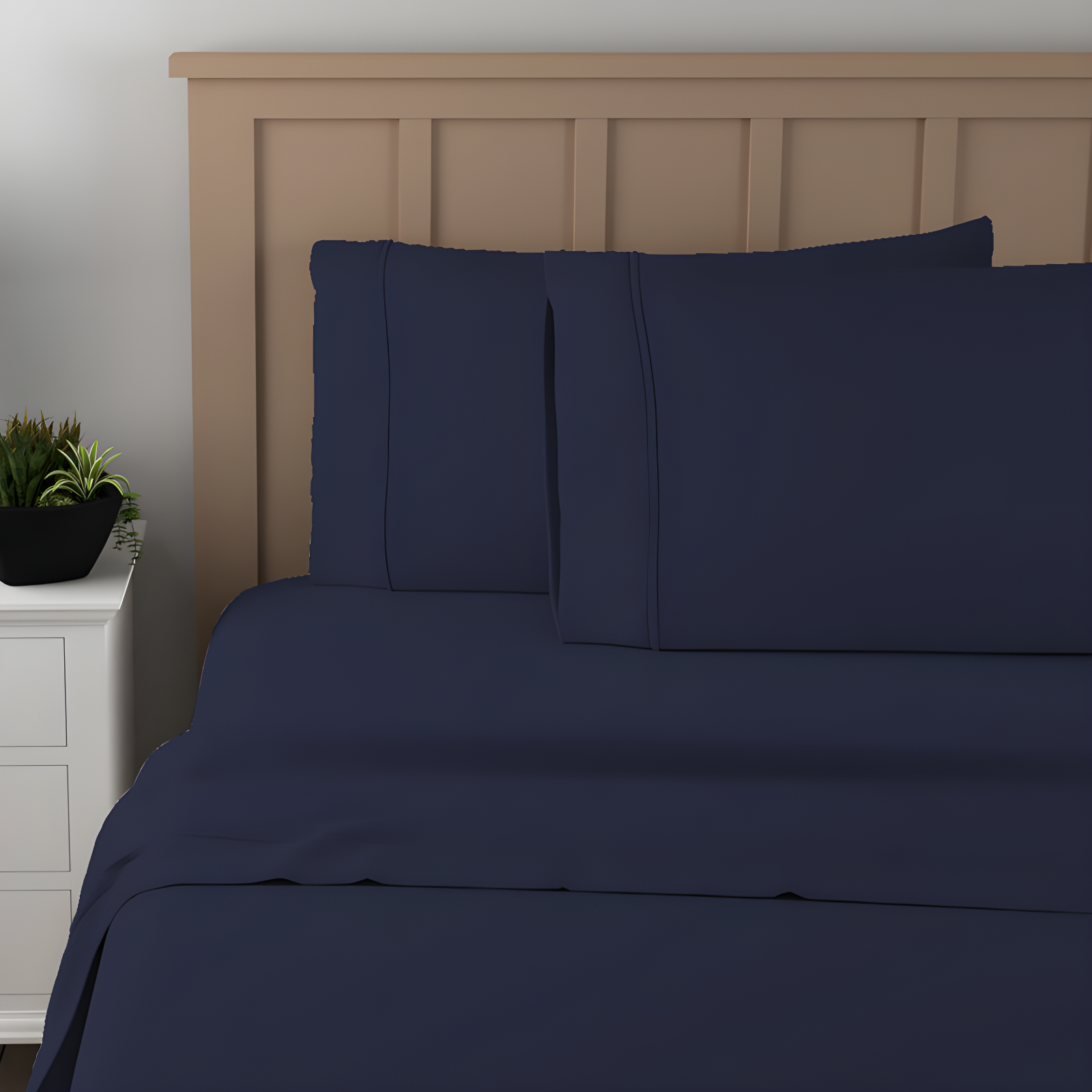 Color Sense 100% Cotton Ultra-Light Flat Sheet